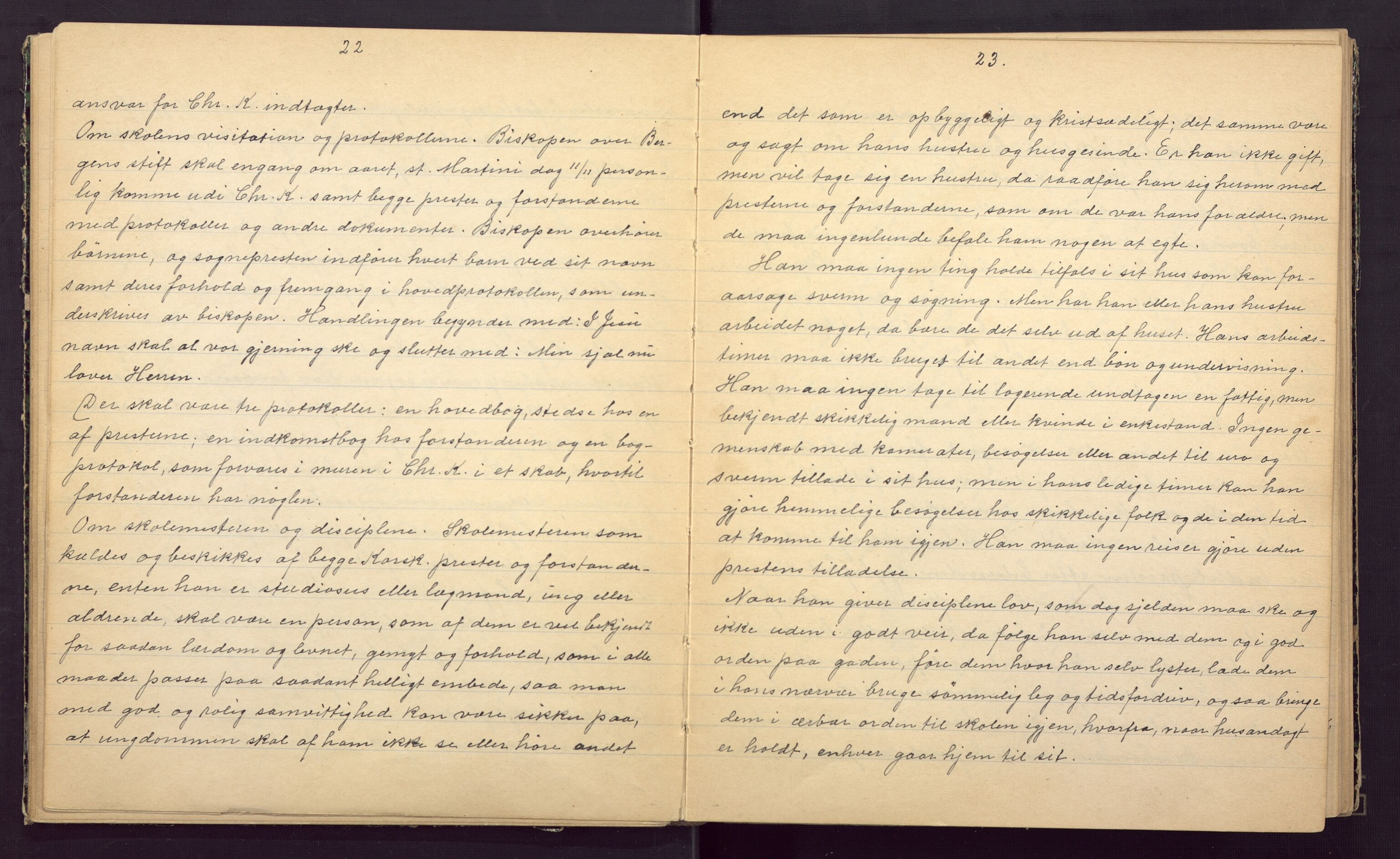 Christi Krybbe skoler, BBA/A-0082/M/Md/L0002: Nedtegnelsesbok, 1925