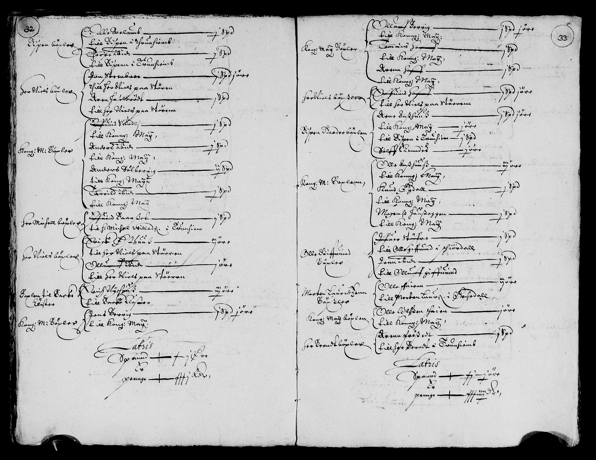 Rentekammeret inntil 1814, Reviderte regnskaper, Lensregnskaper, AV/RA-EA-5023/R/Rb/Rbw/L0091: Trondheim len, 1647