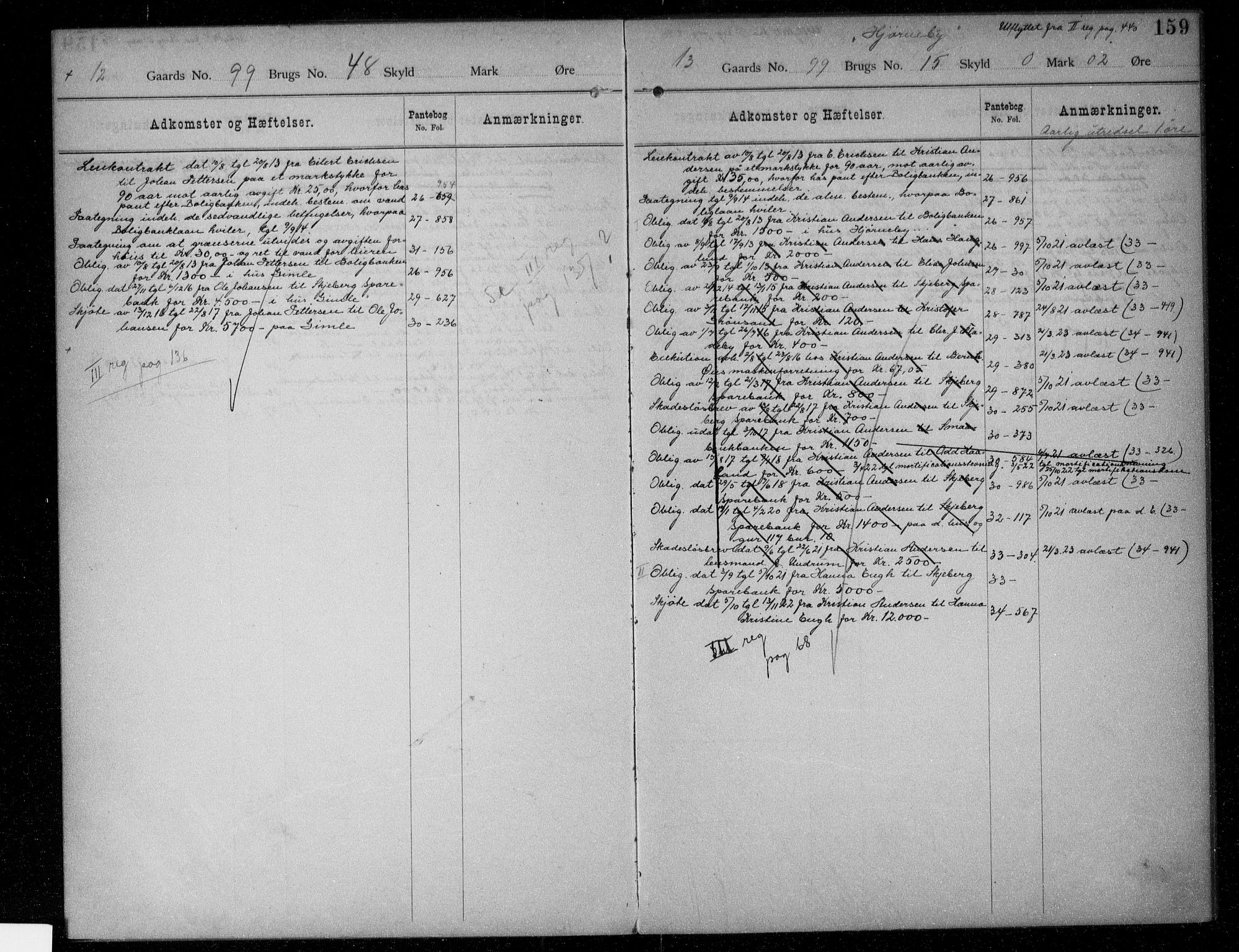Idd og Marker sorenskriveri, AV/SAO-A-10283/G/Ga/Gac/L0003: Mortgage register no. II 3, 1894-1925, p. 159