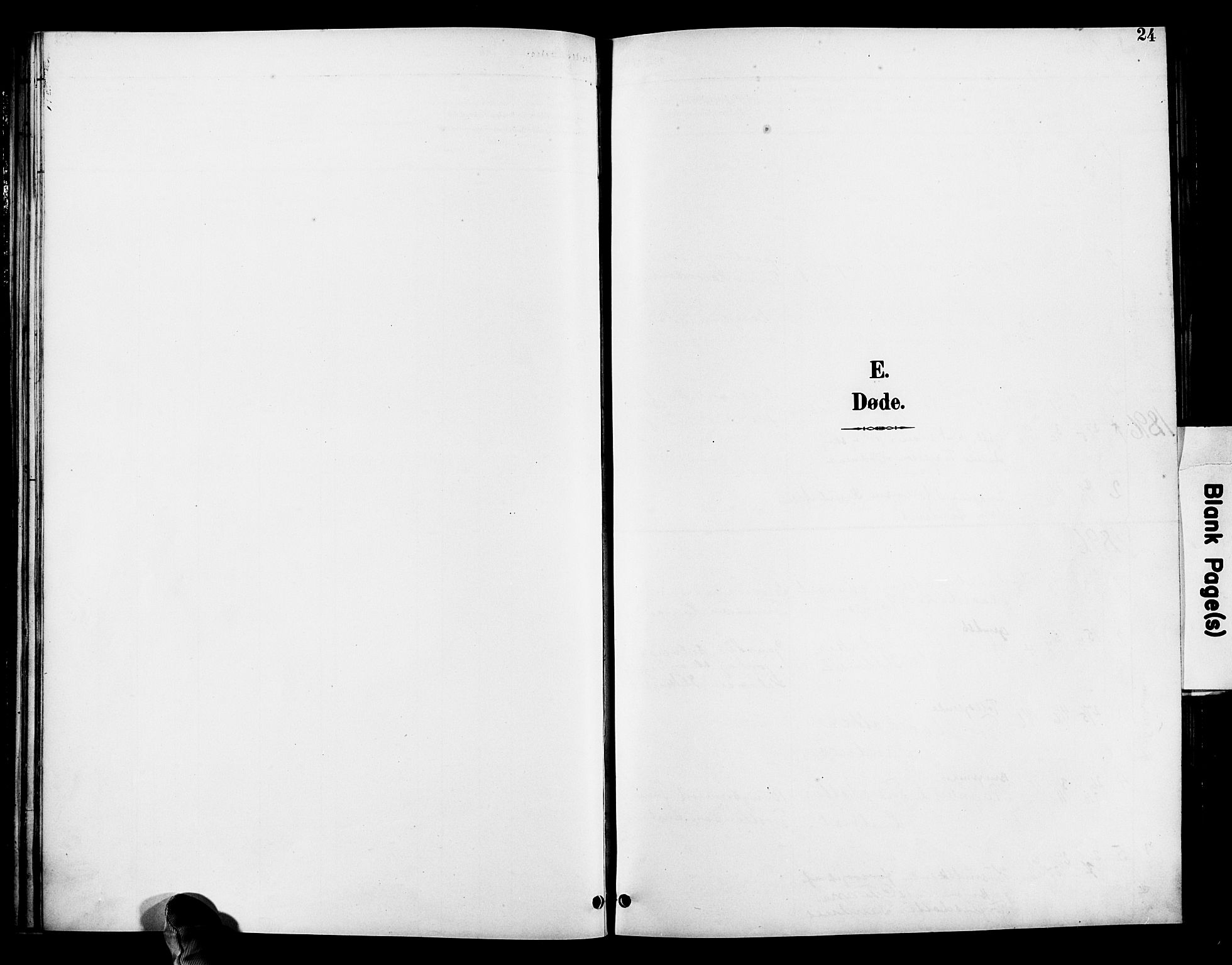 Bygland sokneprestkontor, AV/SAK-1111-0006/F/Fb/Fbc/L0002: Parish register (copy) no. B 2, 1895-1916, p. 24