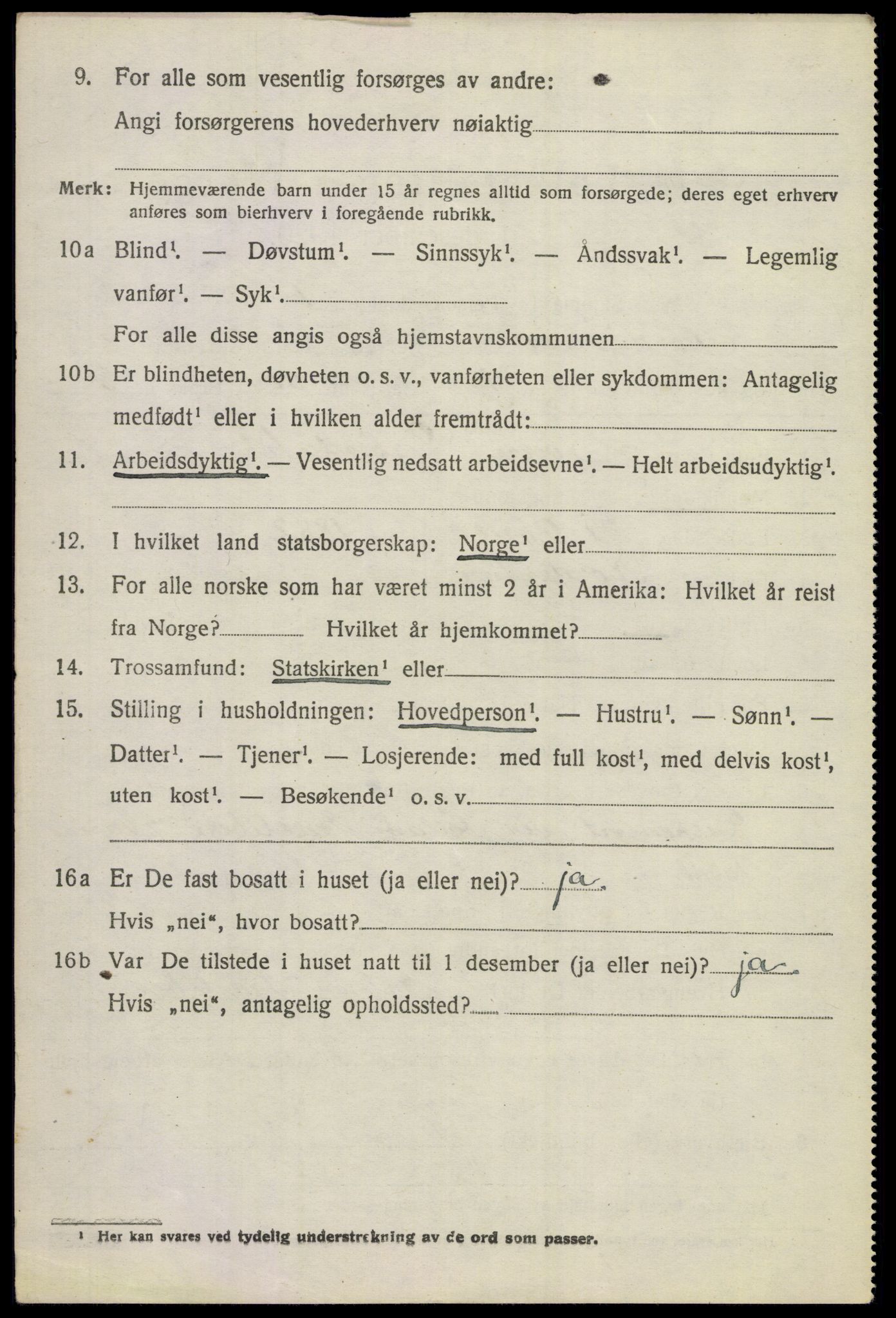 SAKO, 1920 census for Norderhov, 1920, p. 9996