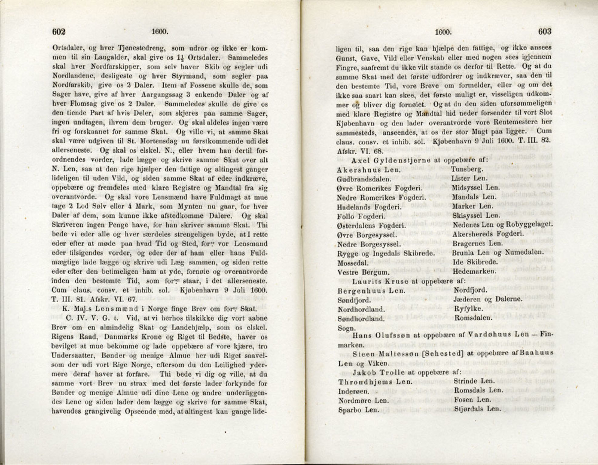 Publikasjoner utgitt av Det Norske Historiske Kildeskriftfond, PUBL/-/-/-: Norske Rigs-Registranter, bind 3, 1588-1602, p. 602-603