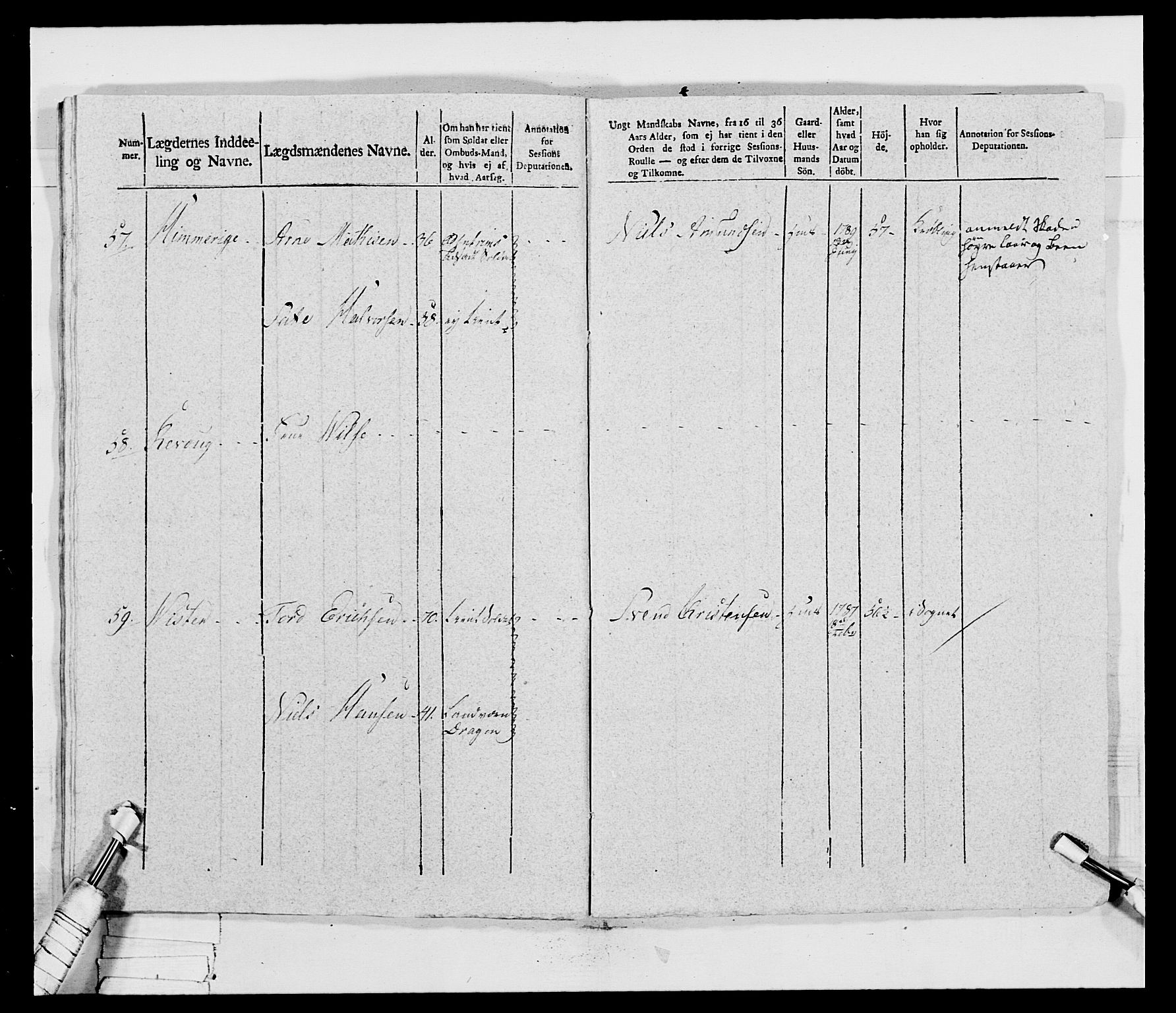 Generalitets- og kommissariatskollegiet, Det kongelige norske kommissariatskollegium, AV/RA-EA-5420/E/Eh/L0032b: Nordafjelske gevorbne infanteriregiment, 1806, p. 215