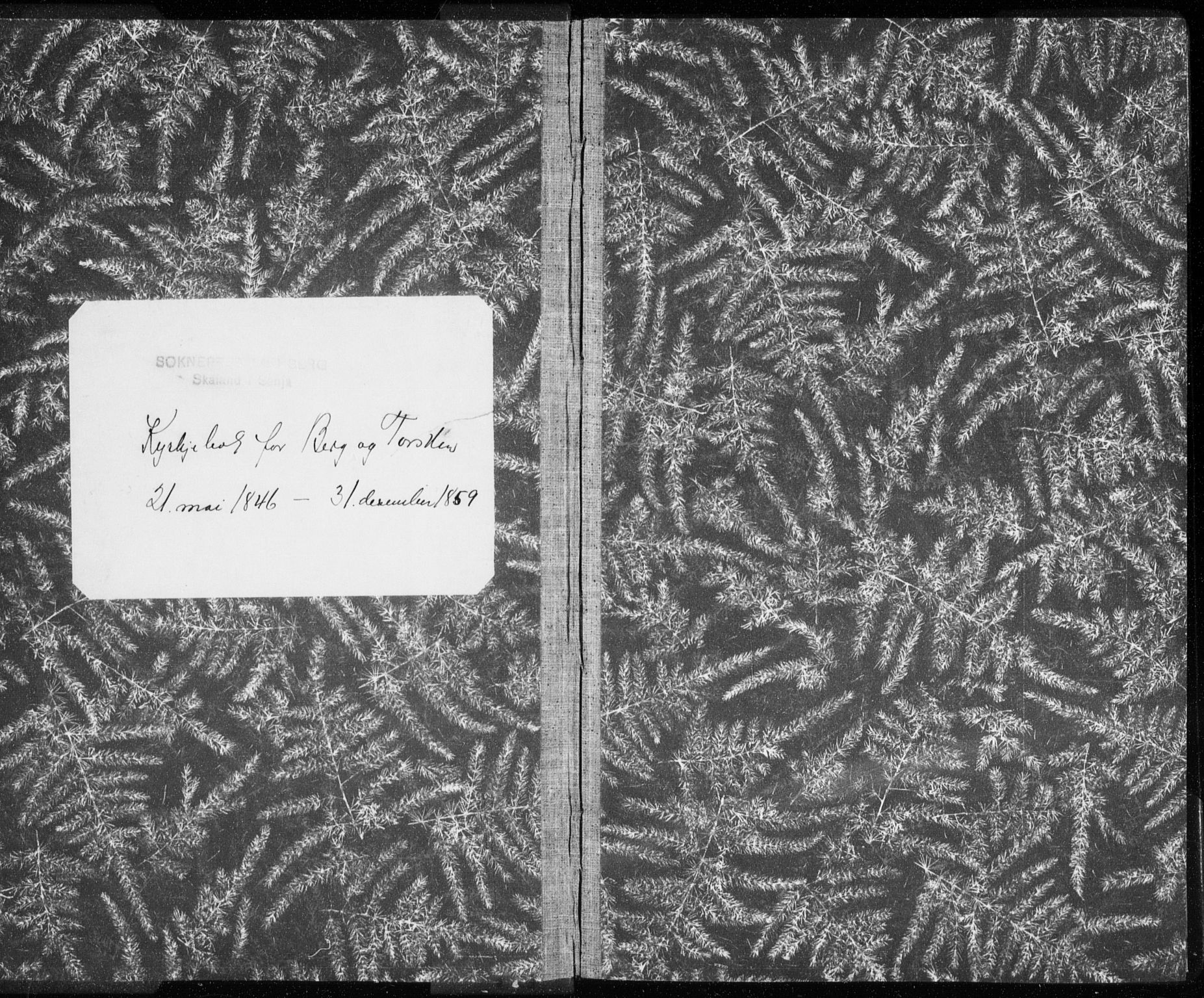Berg sokneprestkontor, AV/SATØ-S-1318/G/Ga/Gaa/L0001kirke: Parish register (official) no. 1, 1846-1859