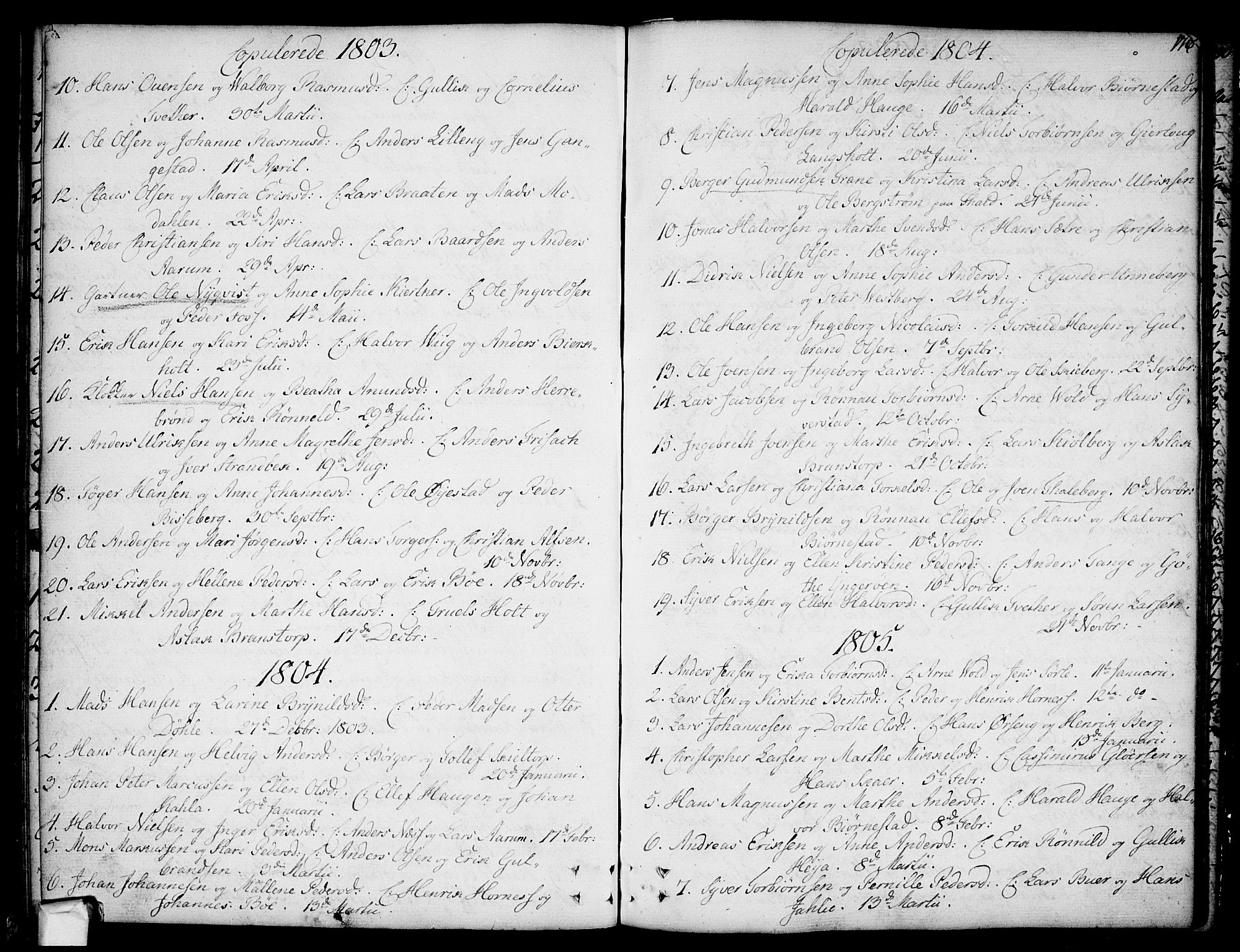 Skjeberg prestekontor Kirkebøker, SAO/A-10923/F/Fa/L0003: Parish register (official) no. I 3, 1792-1814, p. 176