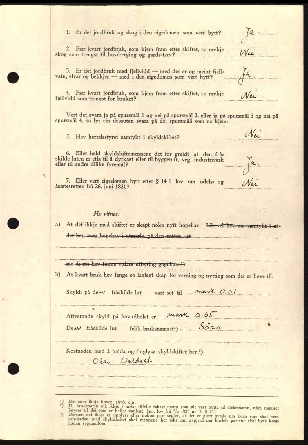 Romsdal sorenskriveri, AV/SAT-A-4149/1/2/2C: Mortgage book no. A7, 1939-1939, Diary no: : 2179/1939