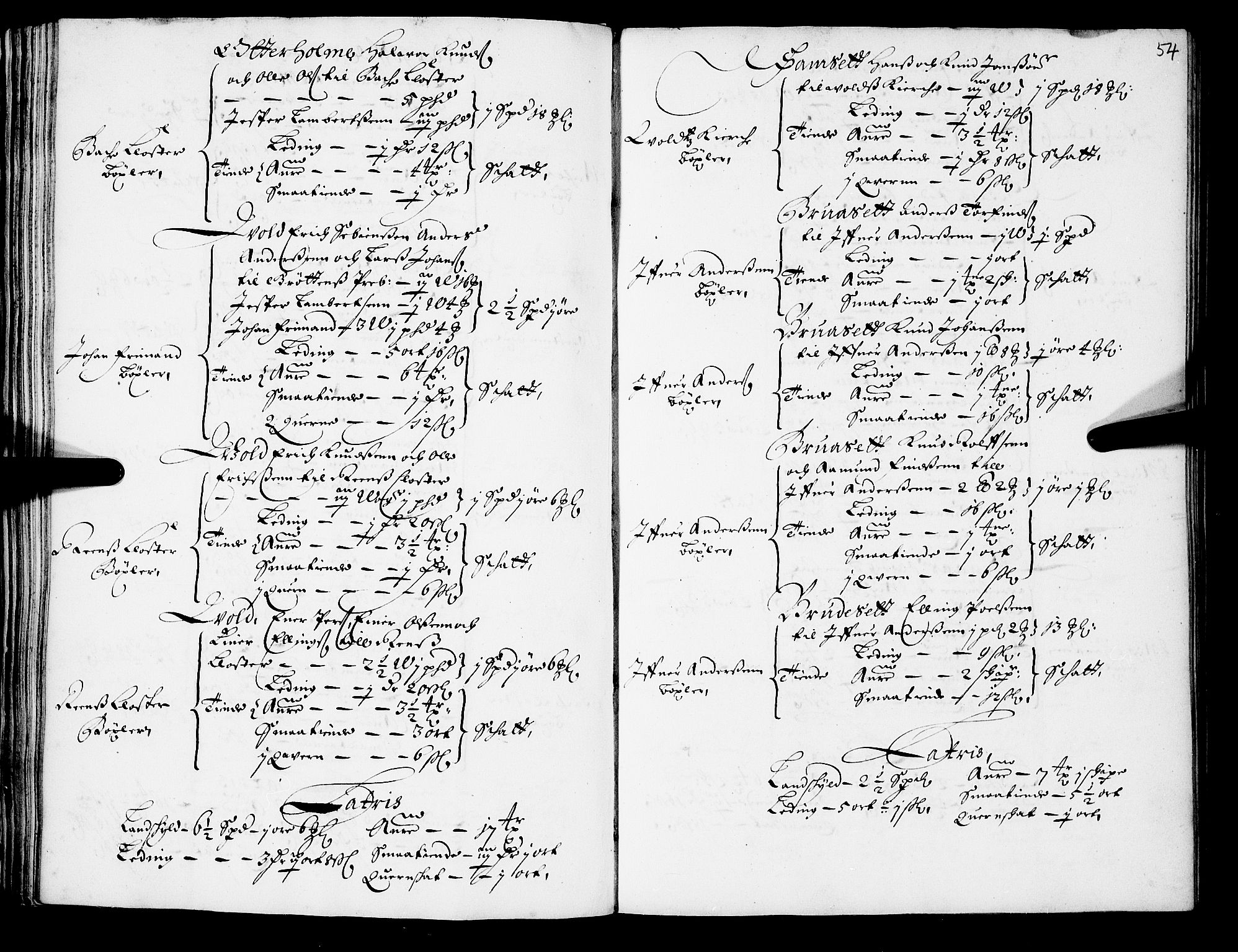 Rentekammeret inntil 1814, Realistisk ordnet avdeling, AV/RA-EA-4070/N/Nb/Nba/L0048: Romsdal fogderi, 1669, p. 53b-54a