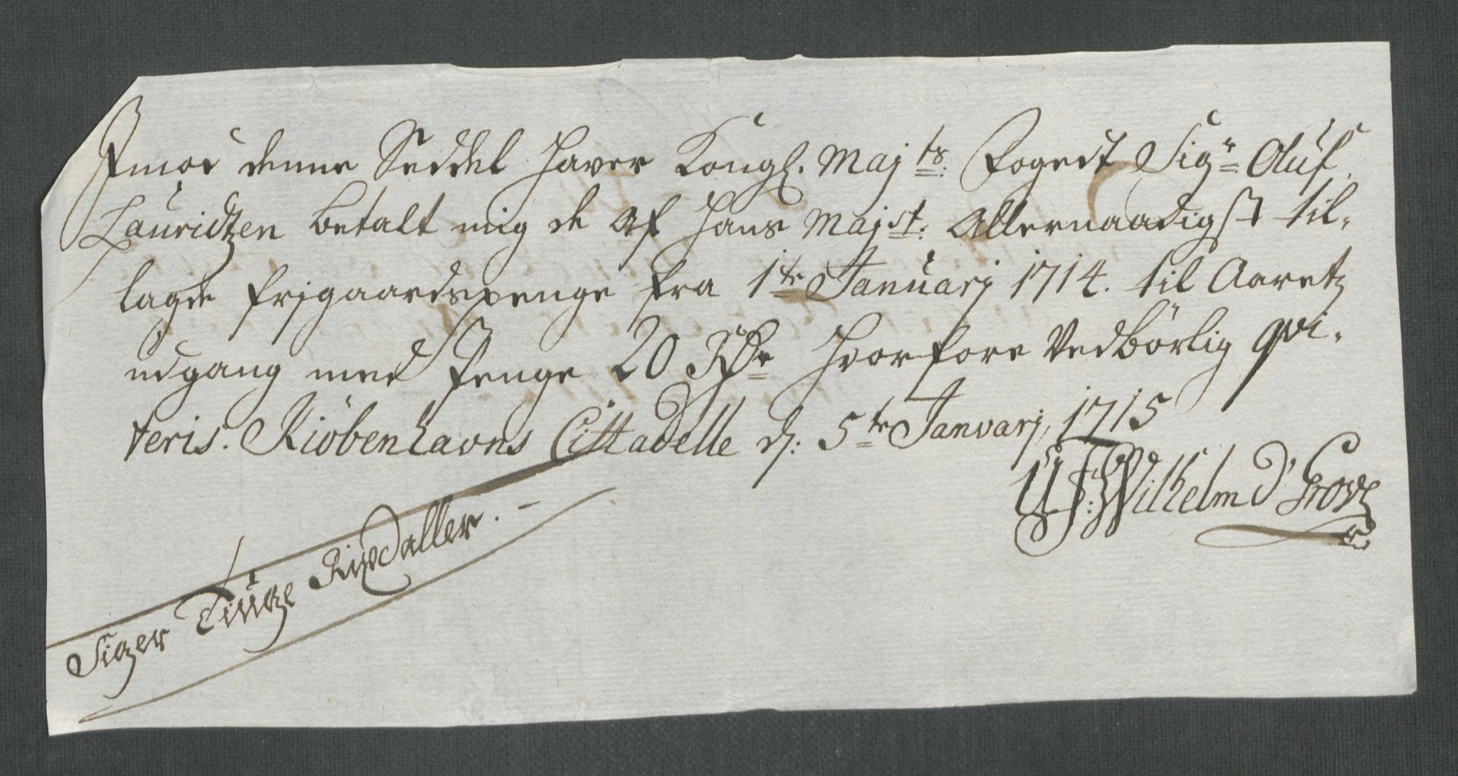 Rentekammeret inntil 1814, Reviderte regnskaper, Fogderegnskap, AV/RA-EA-4092/R48/L2990: Fogderegnskap Sunnhordland og Hardanger, 1714, p. 287