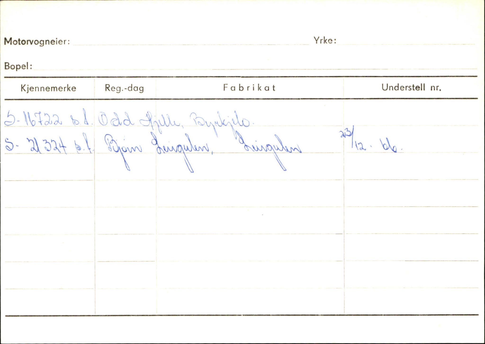 Statens vegvesen, Sogn og Fjordane vegkontor, SAB/A-5301/4/F/L0130: Eigarregister Eid T-Å. Høyanger A-O, 1945-1975, p. 2432