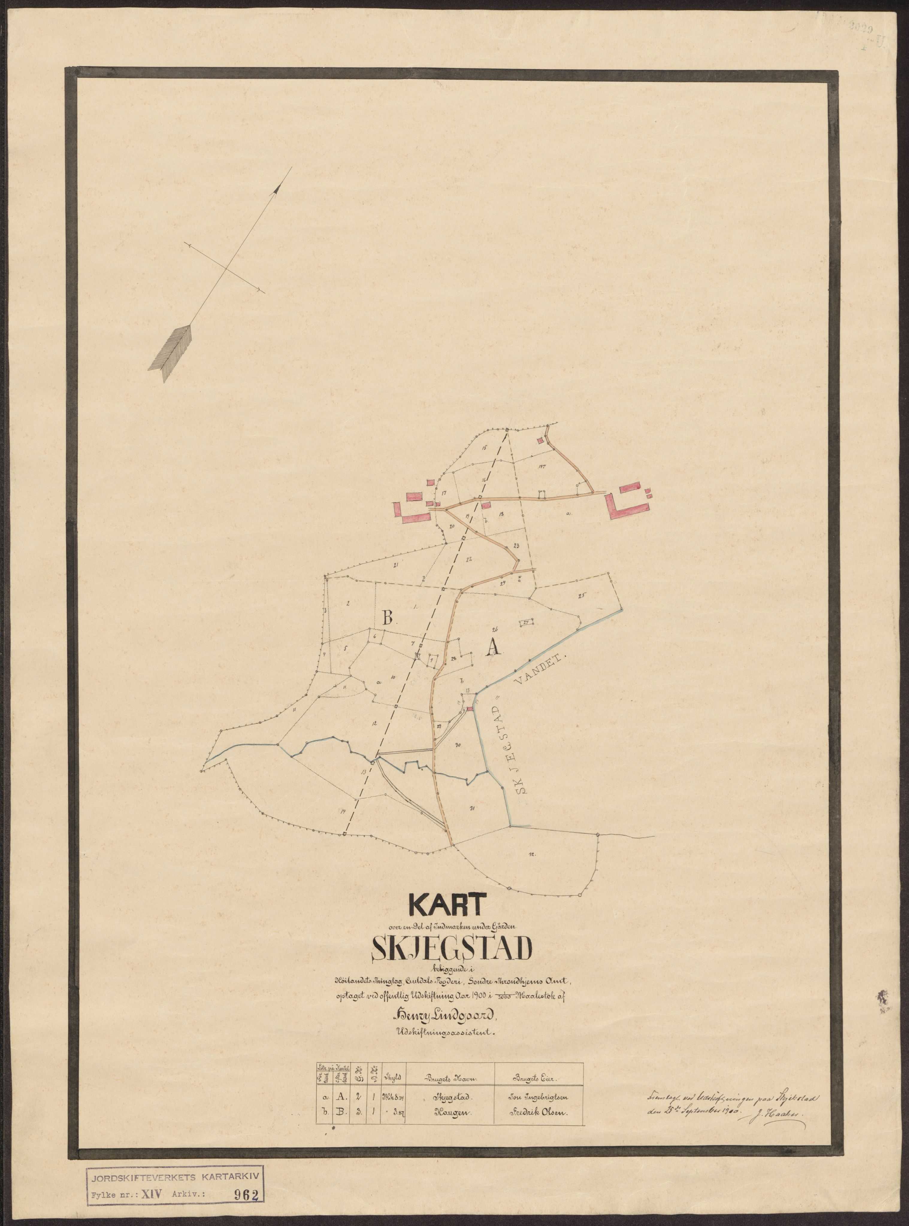Jordskifteverkets kartarkiv, RA/S-3929/T, 1859-1988, p. 1537
