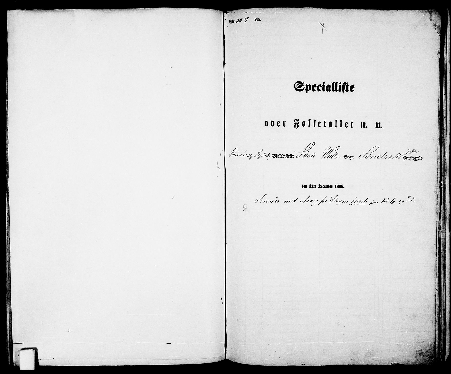 RA, 1865 census for Sør-Audnedal, 1865, p. 125