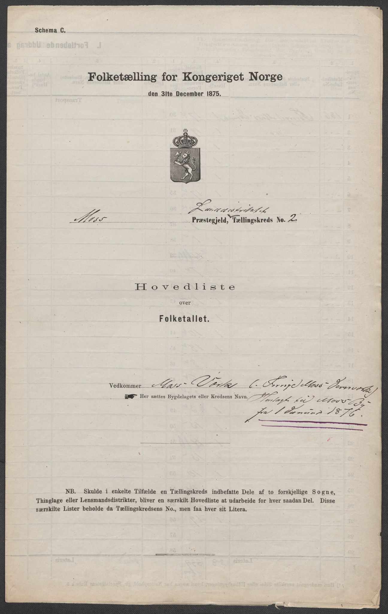 RA, 1875 census for 0194L Moss/Moss, 1875, p. 7