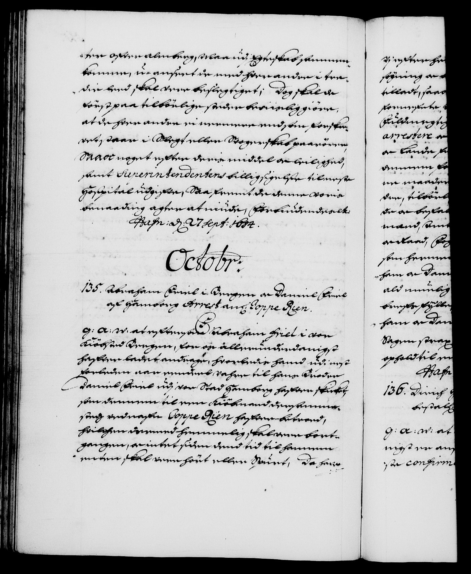 Danske Kanselli 1572-1799, RA/EA-3023/F/Fc/Fca/Fcaa/L0013: Norske registre (mikrofilm), 1681-1684, p. 515b