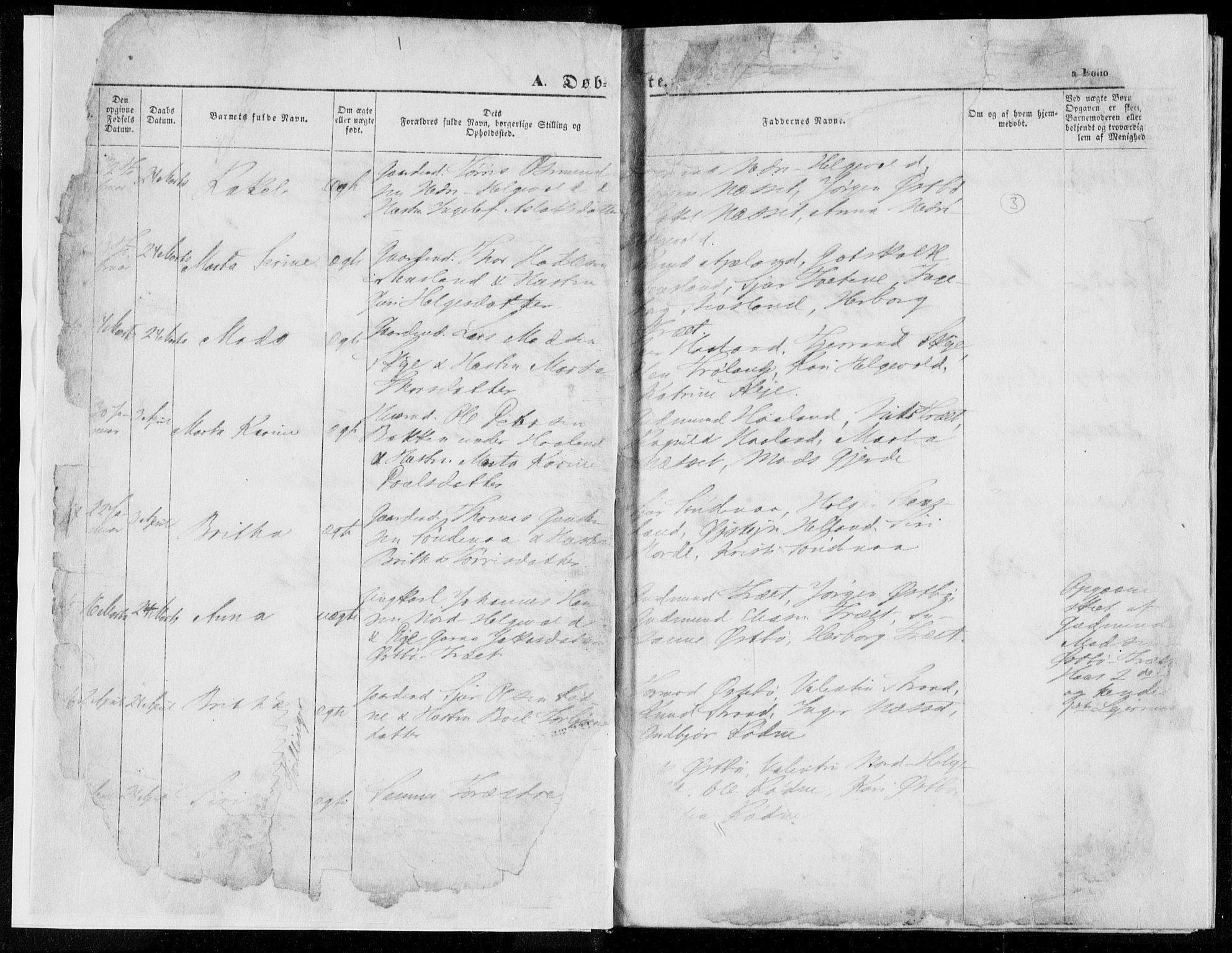 Vikedal sokneprestkontor, AV/SAST-A-101840/01/V: Parish register (copy) no. B 10, 1864-1926, p. 3