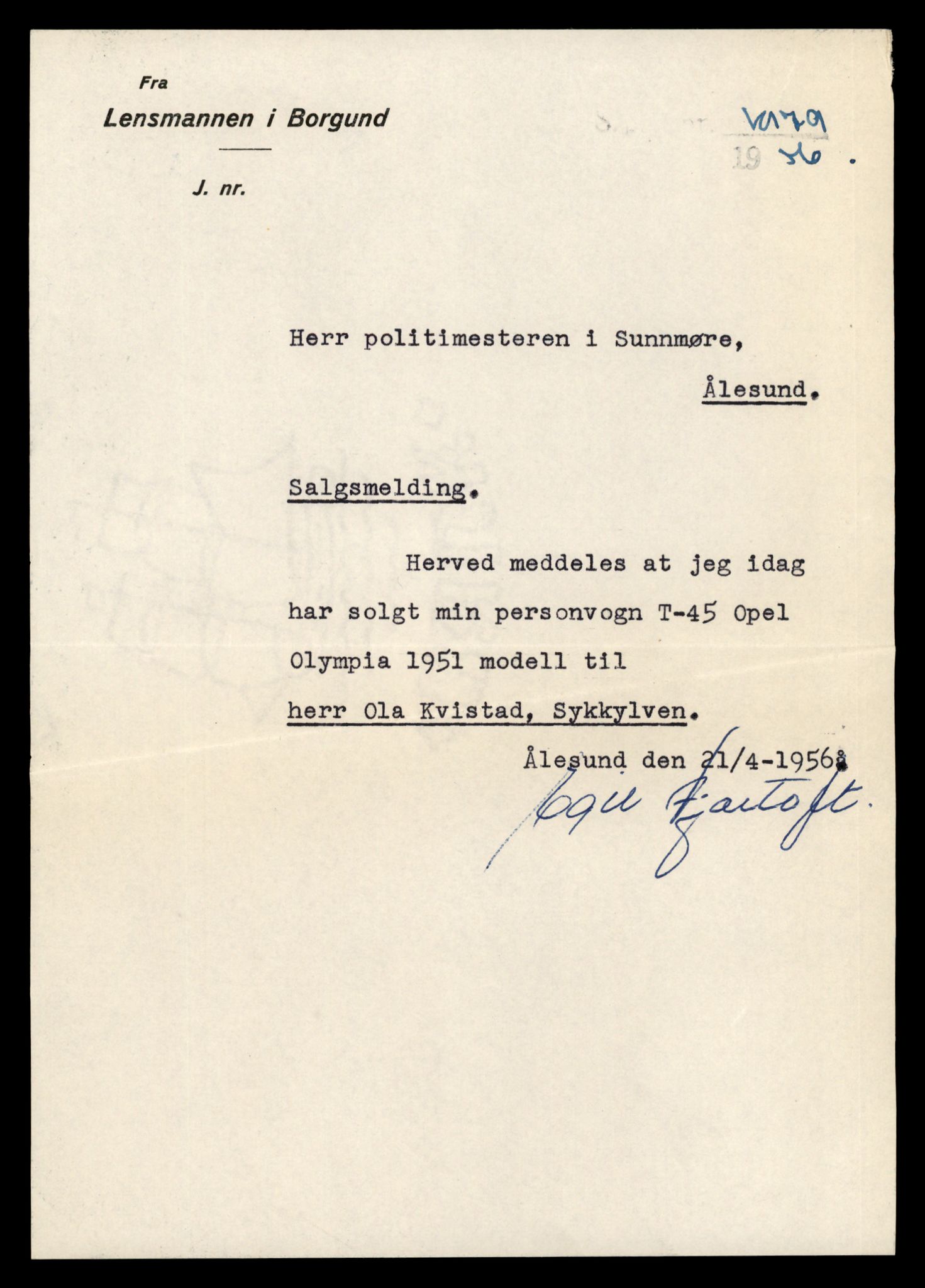 Møre og Romsdal vegkontor - Ålesund trafikkstasjon, AV/SAT-A-4099/F/Fe/L0048: Registreringskort for kjøretøy T 14721 - T 14863, 1927-1998, p. 2447