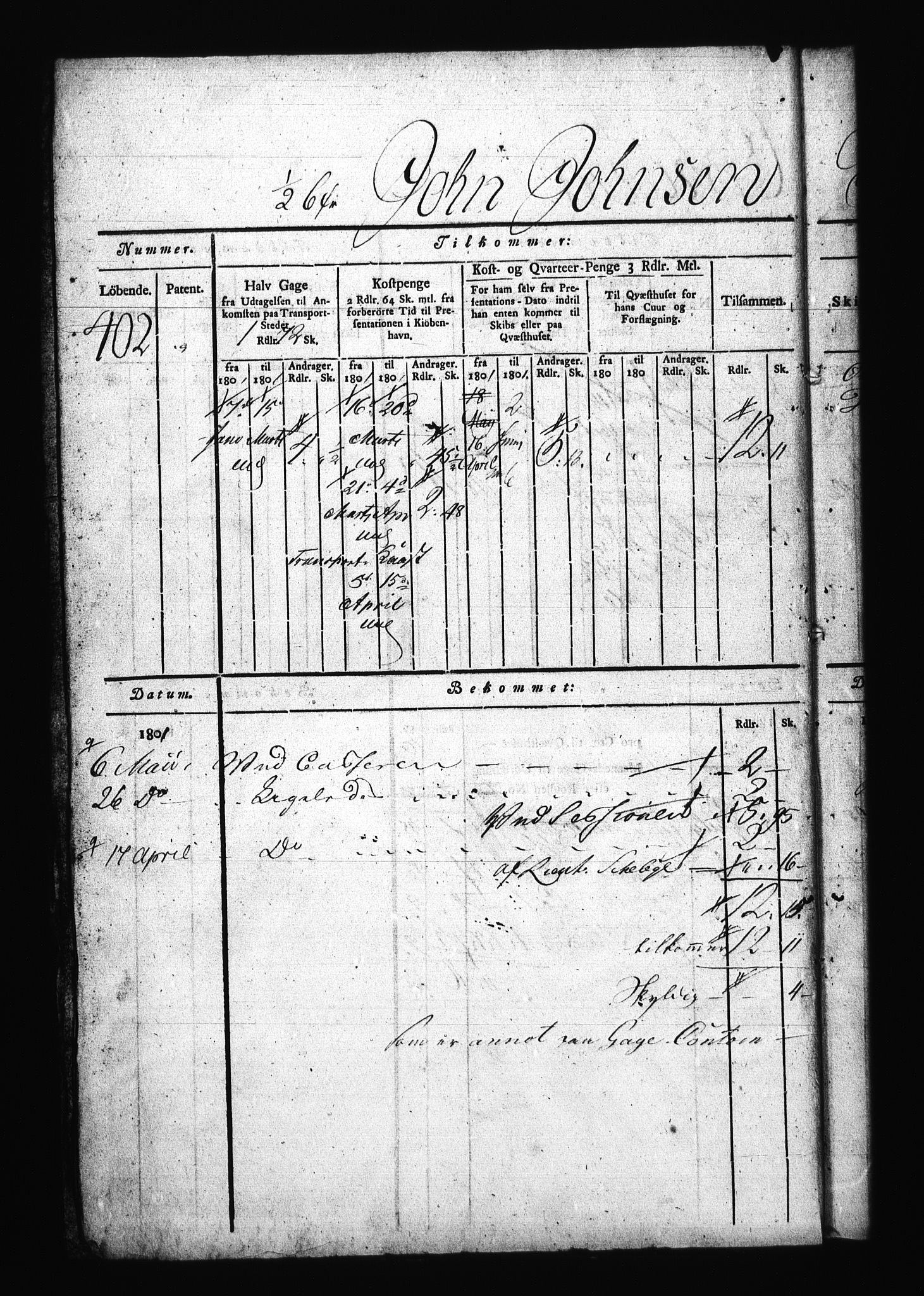 Sjøetaten, AV/RA-EA-3110/F/L0328: Trondheim distrikt, bind 5, 1801