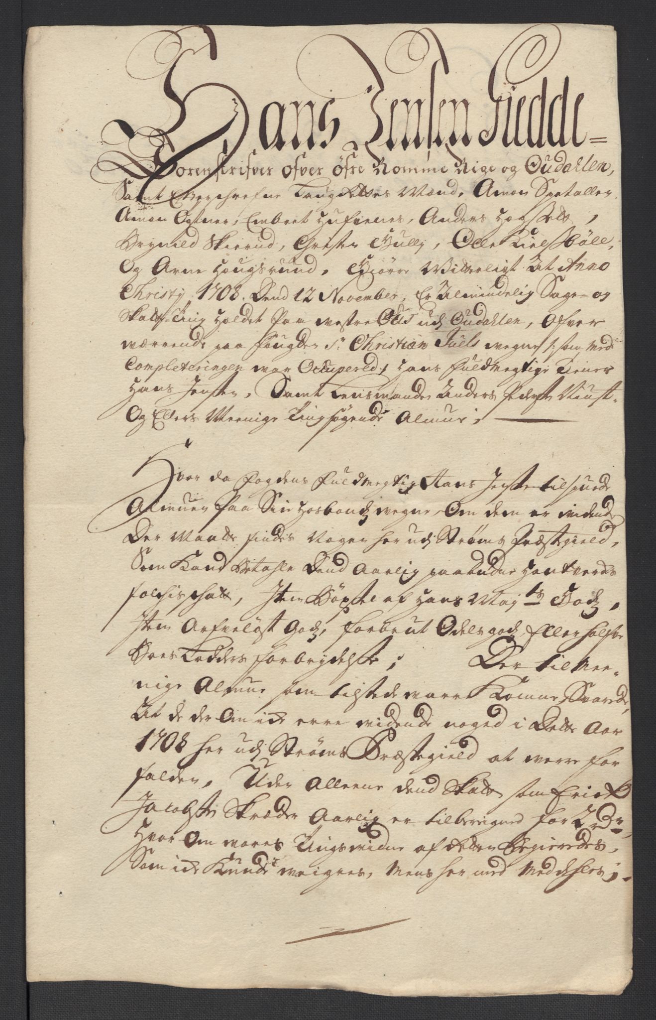 Rentekammeret inntil 1814, Reviderte regnskaper, Fogderegnskap, AV/RA-EA-4092/R13/L0845: Fogderegnskap Solør, Odal og Østerdal, 1708, p. 123