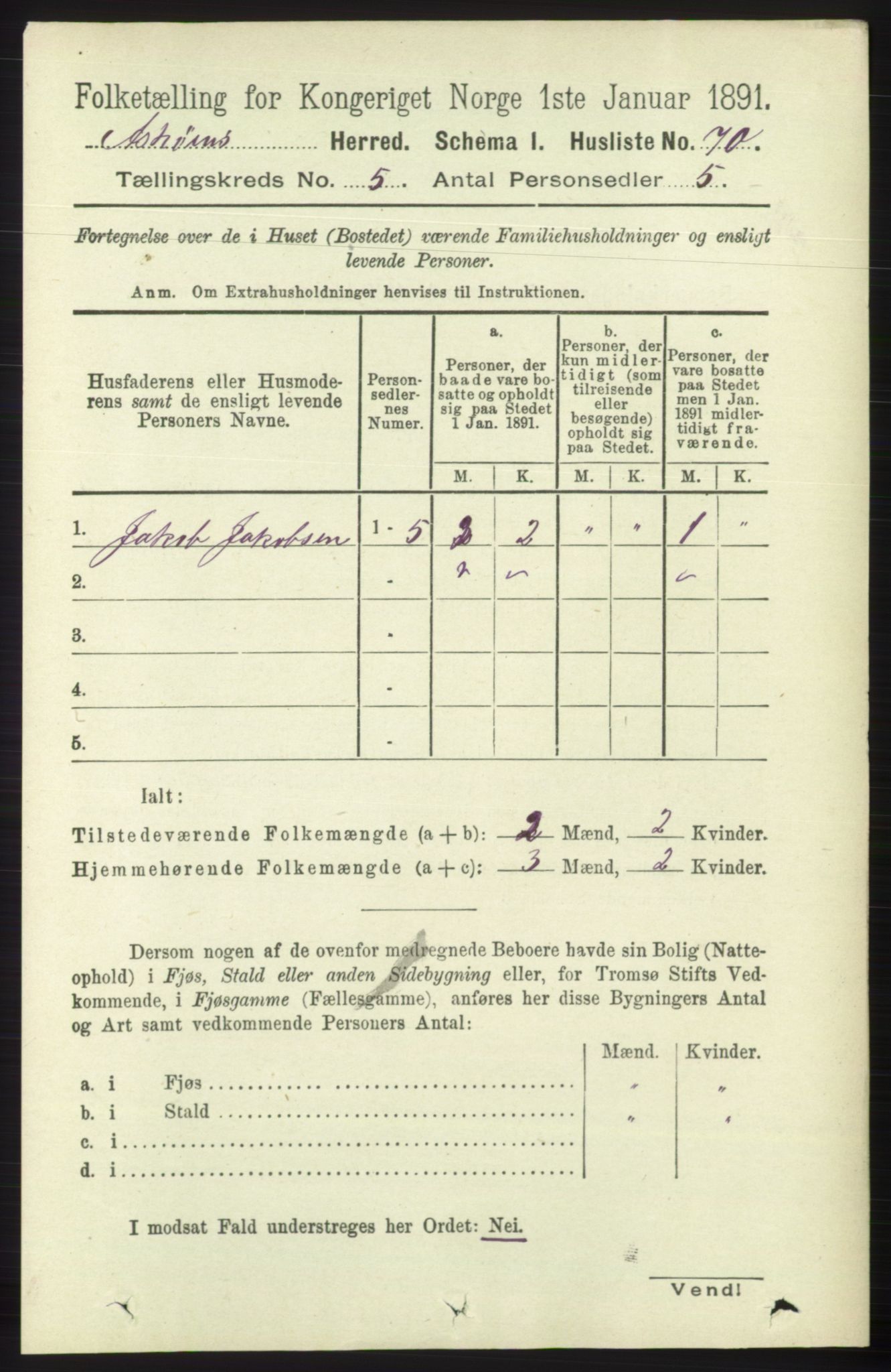 RA, 1891 census for 1247 Askøy, 1891, p. 3492