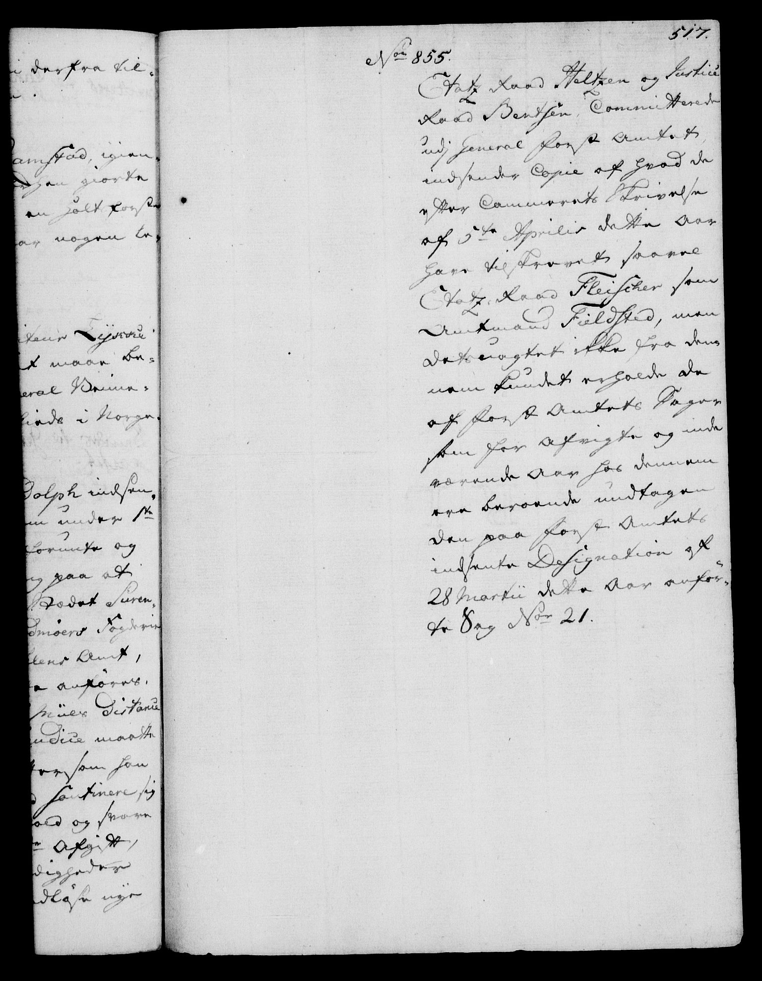 Rentekammeret, Kammerkanselliet, AV/RA-EA-3111/G/Gh/Gha/L0035: Norsk ekstraktmemorialprotokoll (merket RK 53.80), 1759-1771, p. 517