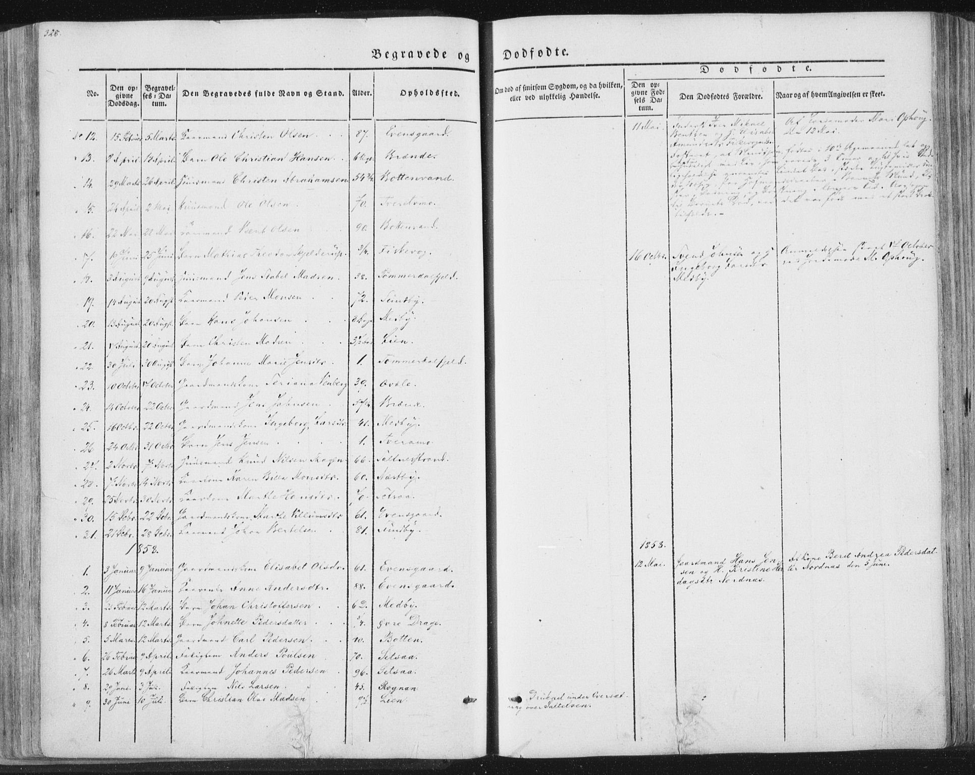 Ministerialprotokoller, klokkerbøker og fødselsregistre - Nordland, SAT/A-1459/847/L0667: Parish register (official) no. 847A07, 1842-1871, p. 328
