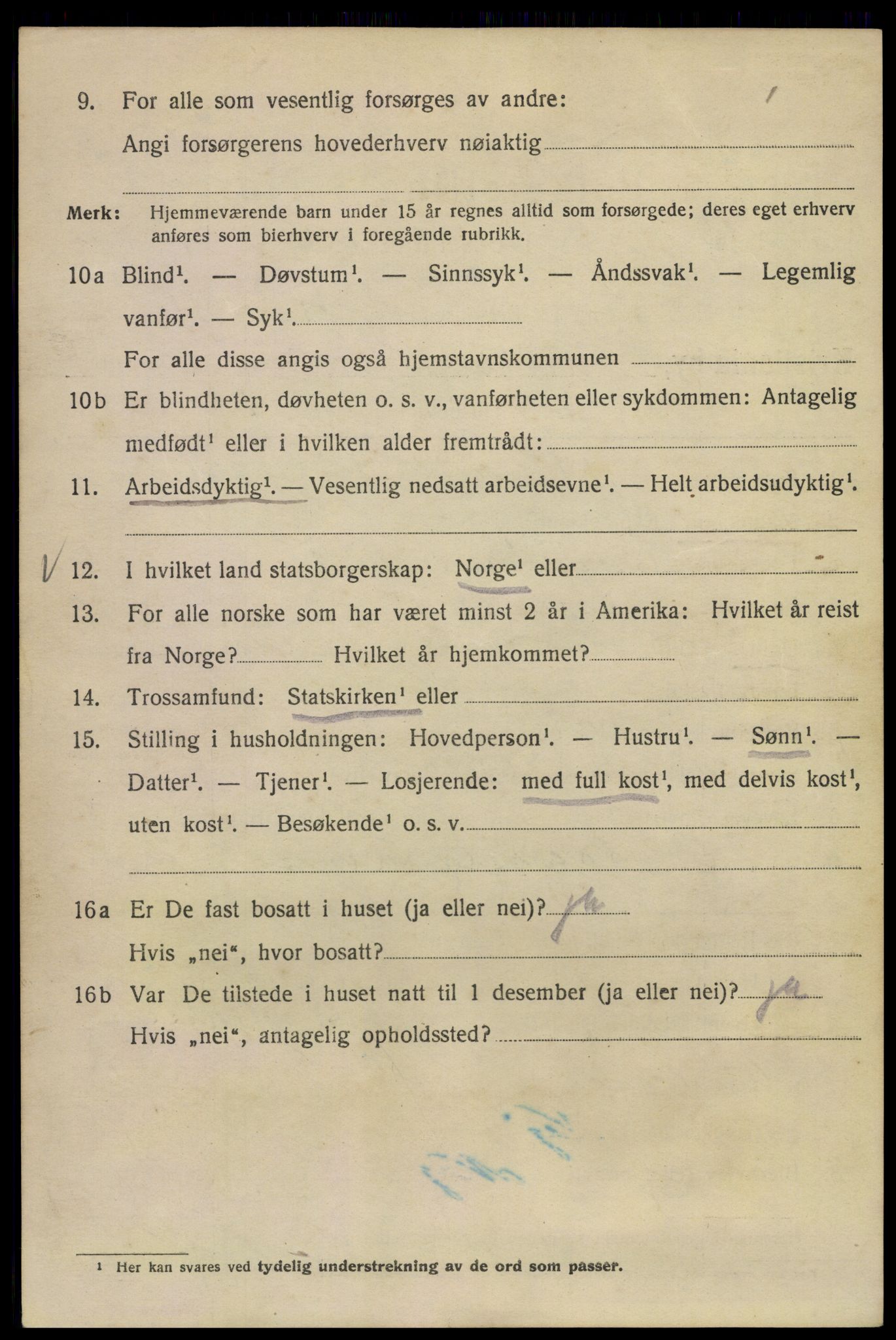 SAO, 1920 census for Kristiania, 1920, p. 620196