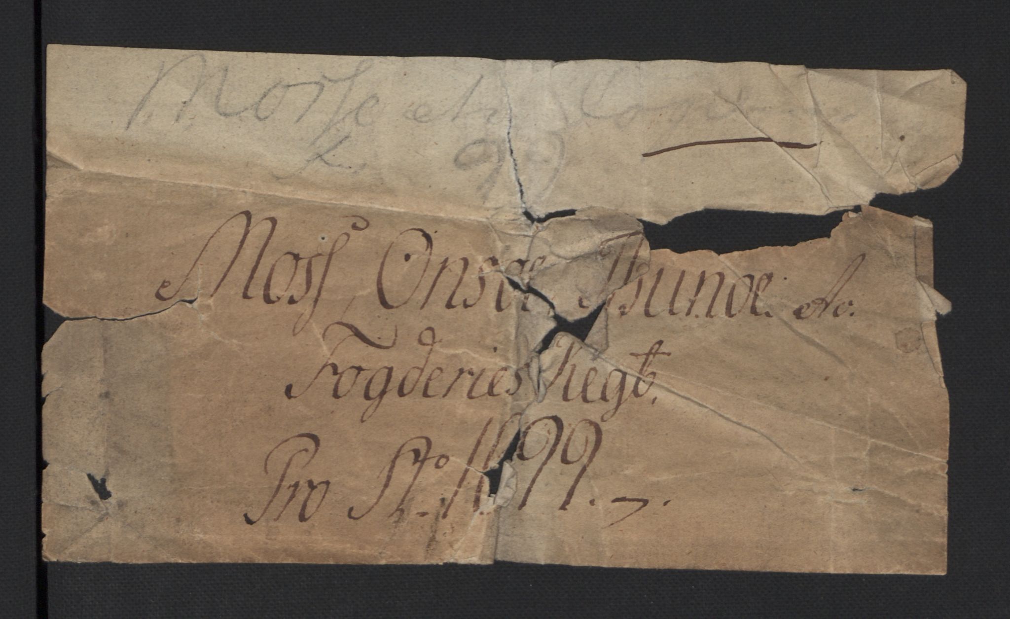 Rentekammeret inntil 1814, Reviderte regnskaper, Fogderegnskap, AV/RA-EA-4092/R04/L0128: Fogderegnskap Moss, Onsøy, Tune, Veme og Åbygge, 1699, p. 259