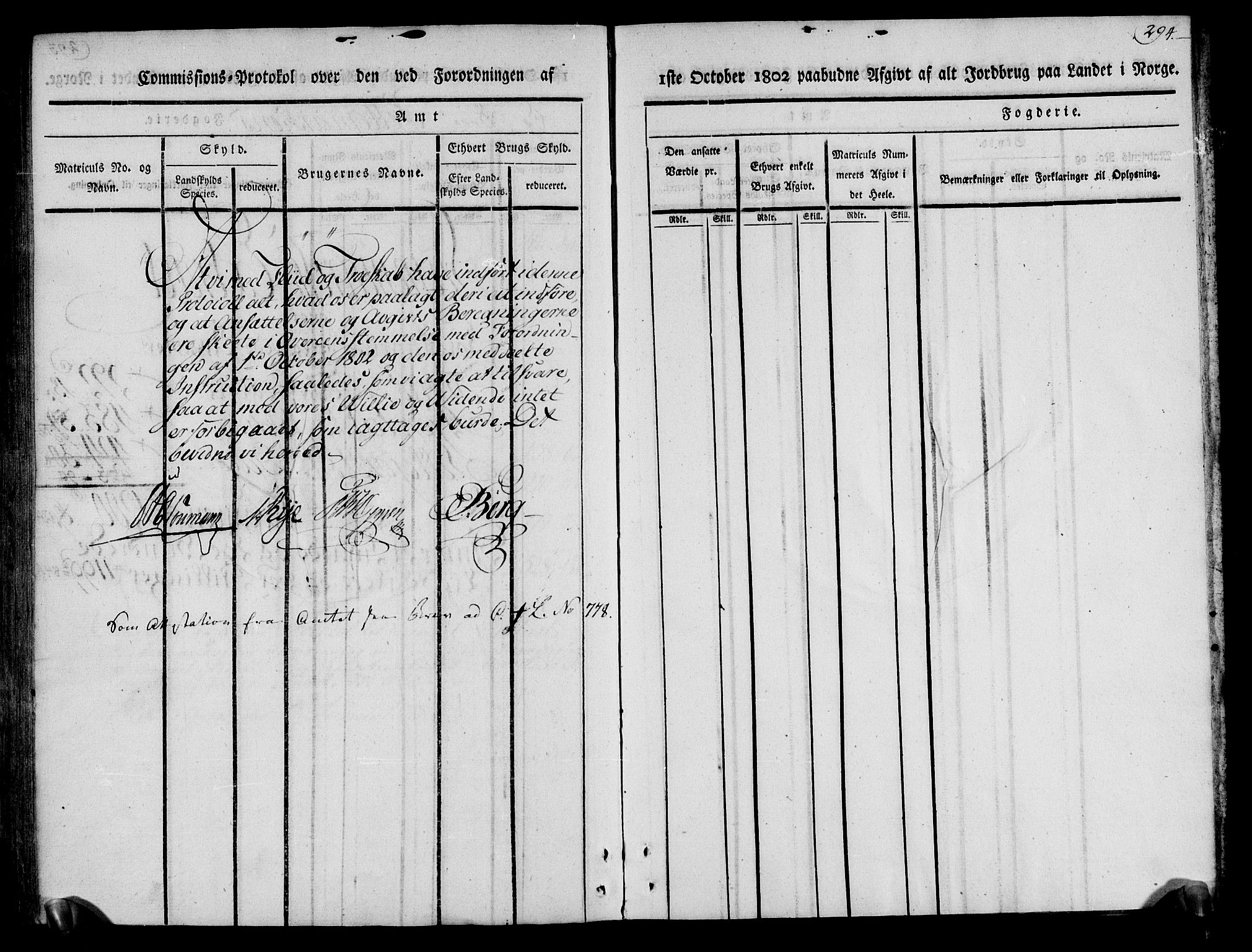 Rentekammeret inntil 1814, Realistisk ordnet avdeling, AV/RA-EA-4070/N/Ne/Nea/L0074: Øvre Telemarken fogderi. Kommisjonsprotokoll for fogderiets østre del - Tinn, Hjartdal og Seljord prestegjeld., 1803, p. 295