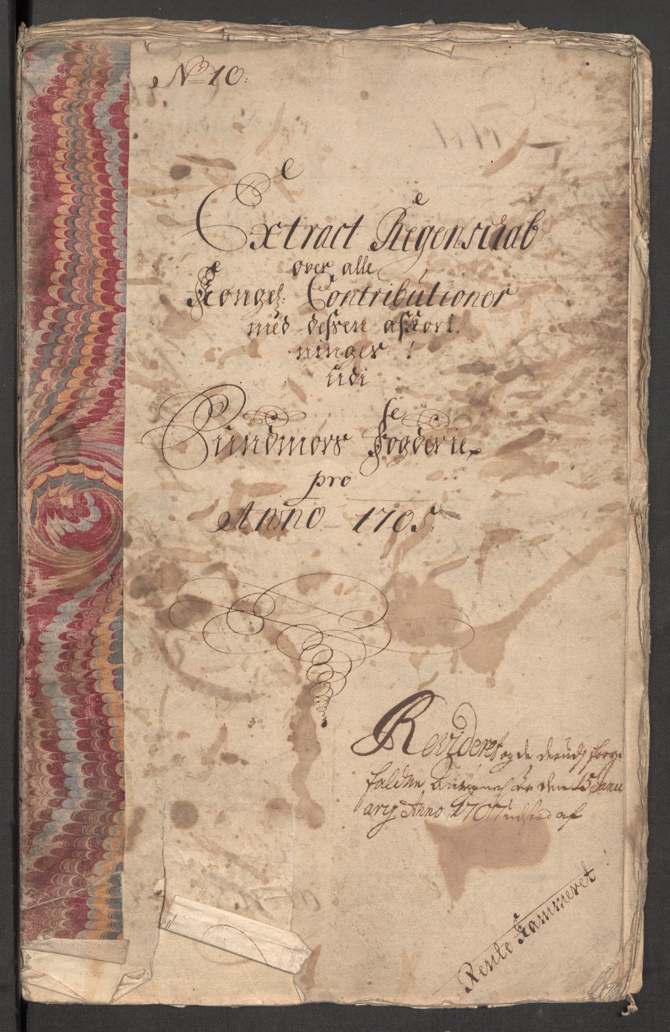 Rentekammeret inntil 1814, Reviderte regnskaper, Fogderegnskap, RA/EA-4092/R54/L3560: Fogderegnskap Sunnmøre, 1704-1705, p. 266
