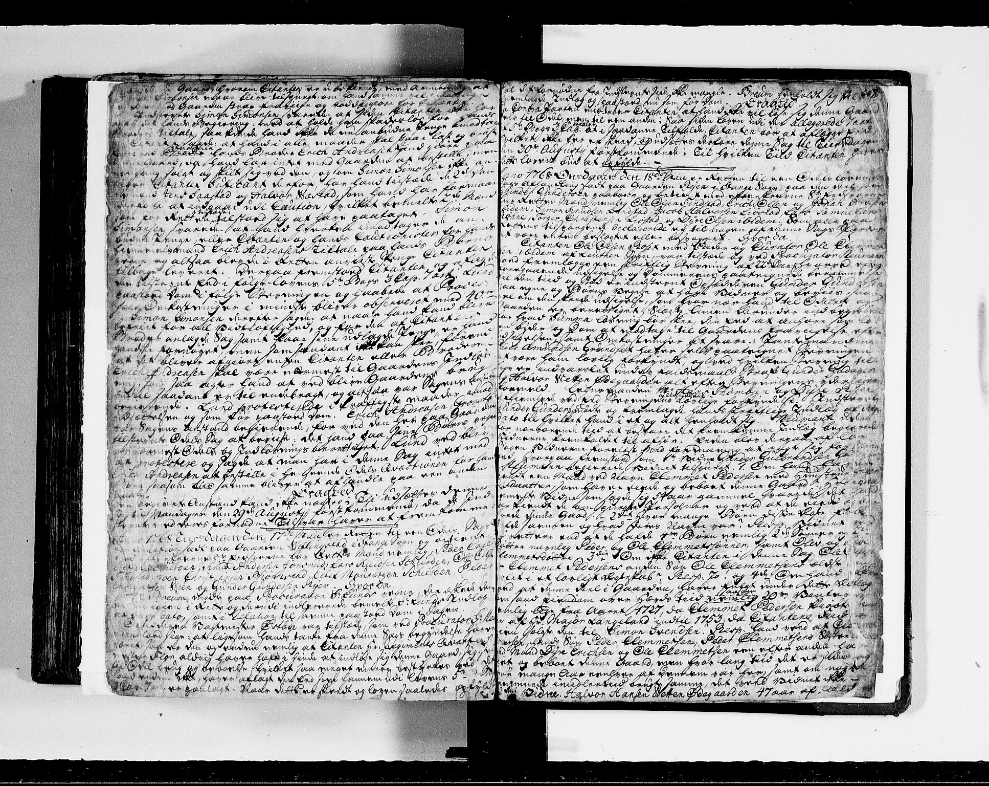 Hedemarken sorenskriveri, AV/SAH-TING-034/G/Gb/L0050B: Tingbok, 1764-1768, p. 687b-688a