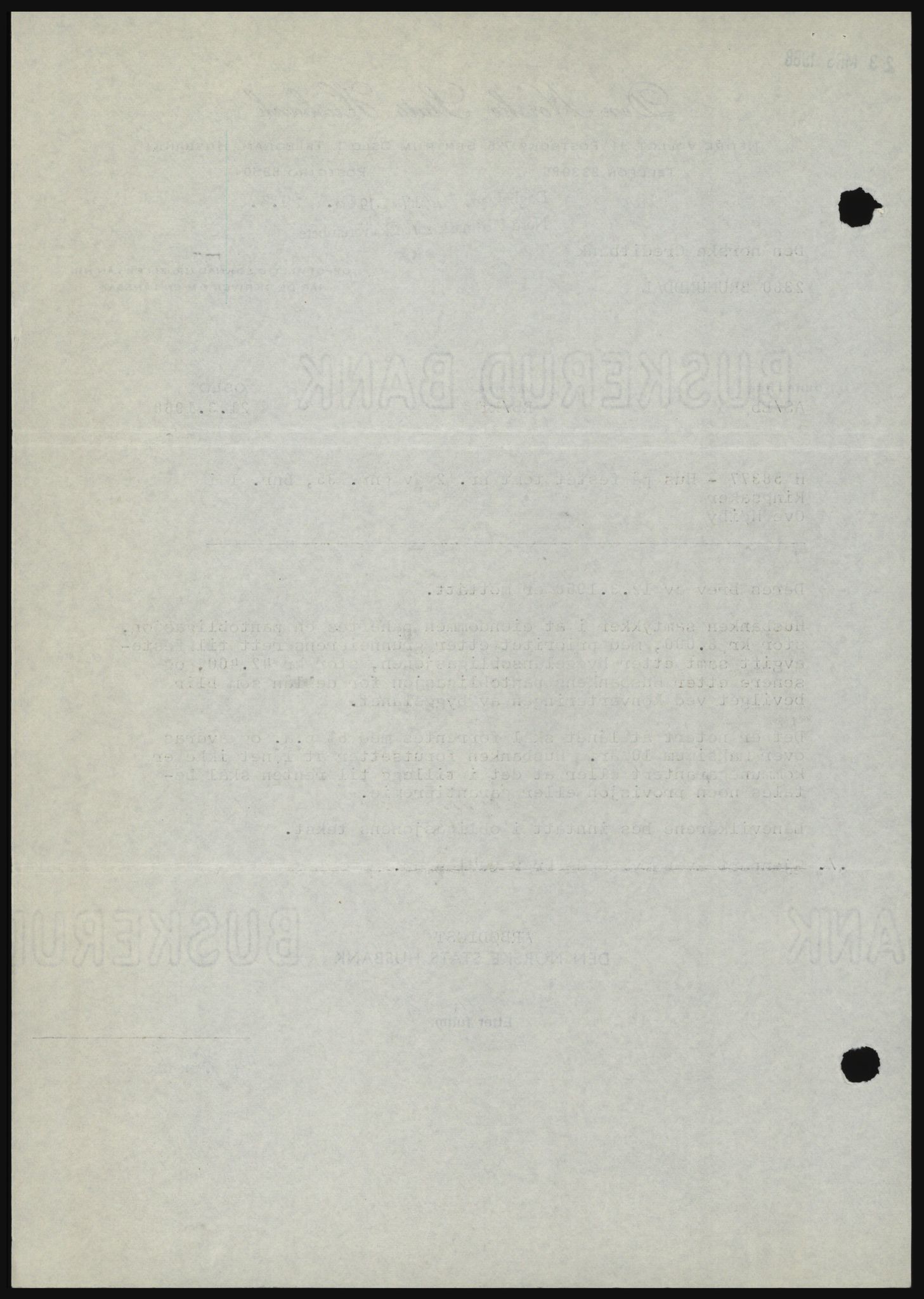 Nord-Hedmark sorenskriveri, SAH/TING-012/H/Hc/L0027: Mortgage book no. 27, 1967-1968, Diary no: : 1317/1968