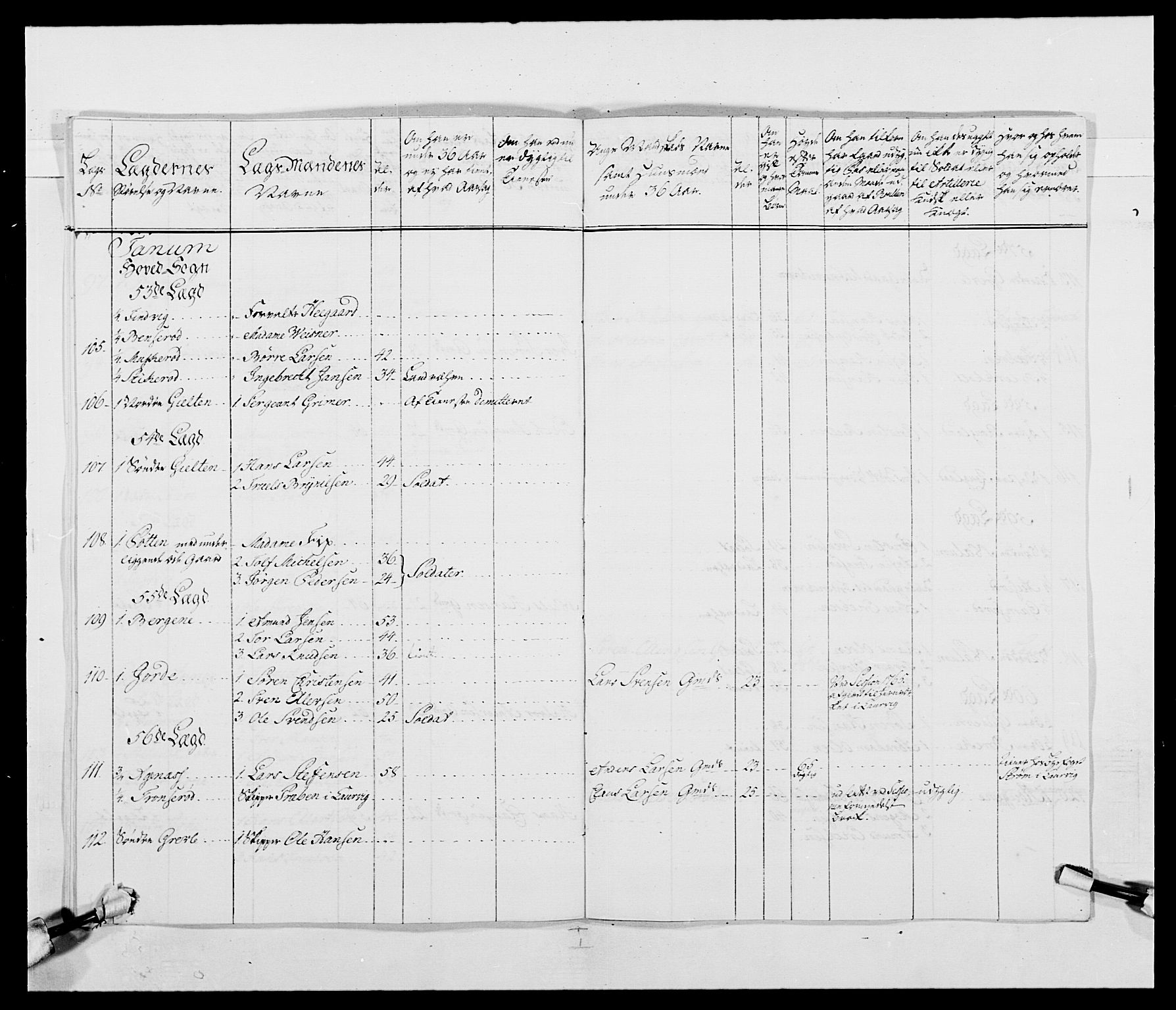 Kommanderende general (KG I) med Det norske krigsdirektorium, AV/RA-EA-5419/E/Ea/L0489: 1. Akershusiske regiment, 1767, p. 313