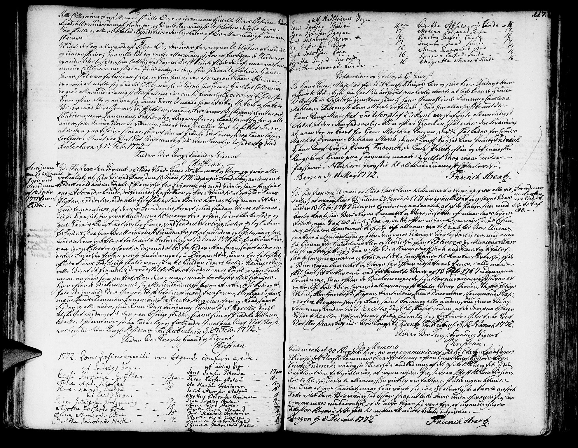 Innvik sokneprestembete, SAB/A-80501: Other parish register no. I.2.A, 1750-1835, p. 117