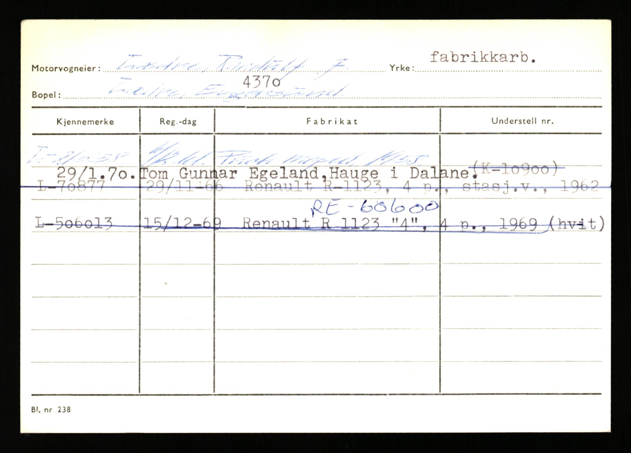 Stavanger trafikkstasjon, AV/SAST-A-101942/0/H/L0024: Lyberg - Melgård, 1930-1971, p. 309