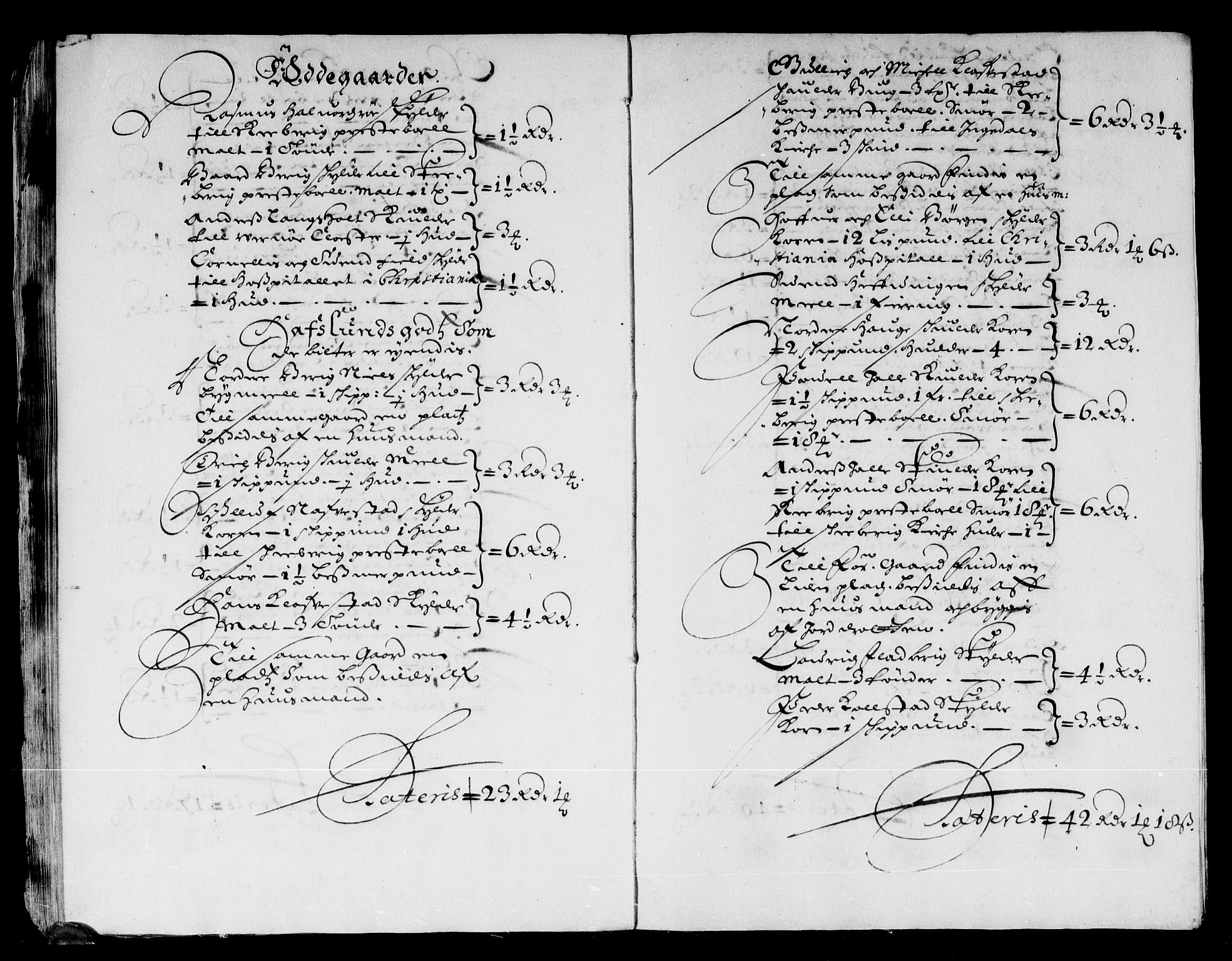 Rentekammeret inntil 1814, Reviderte regnskaper, Stiftamtstueregnskaper, Landkommissariatet på Akershus og Akershus stiftamt, AV/RA-EA-5869/R/Rb/L0091: Akershus stiftamt, 1673
