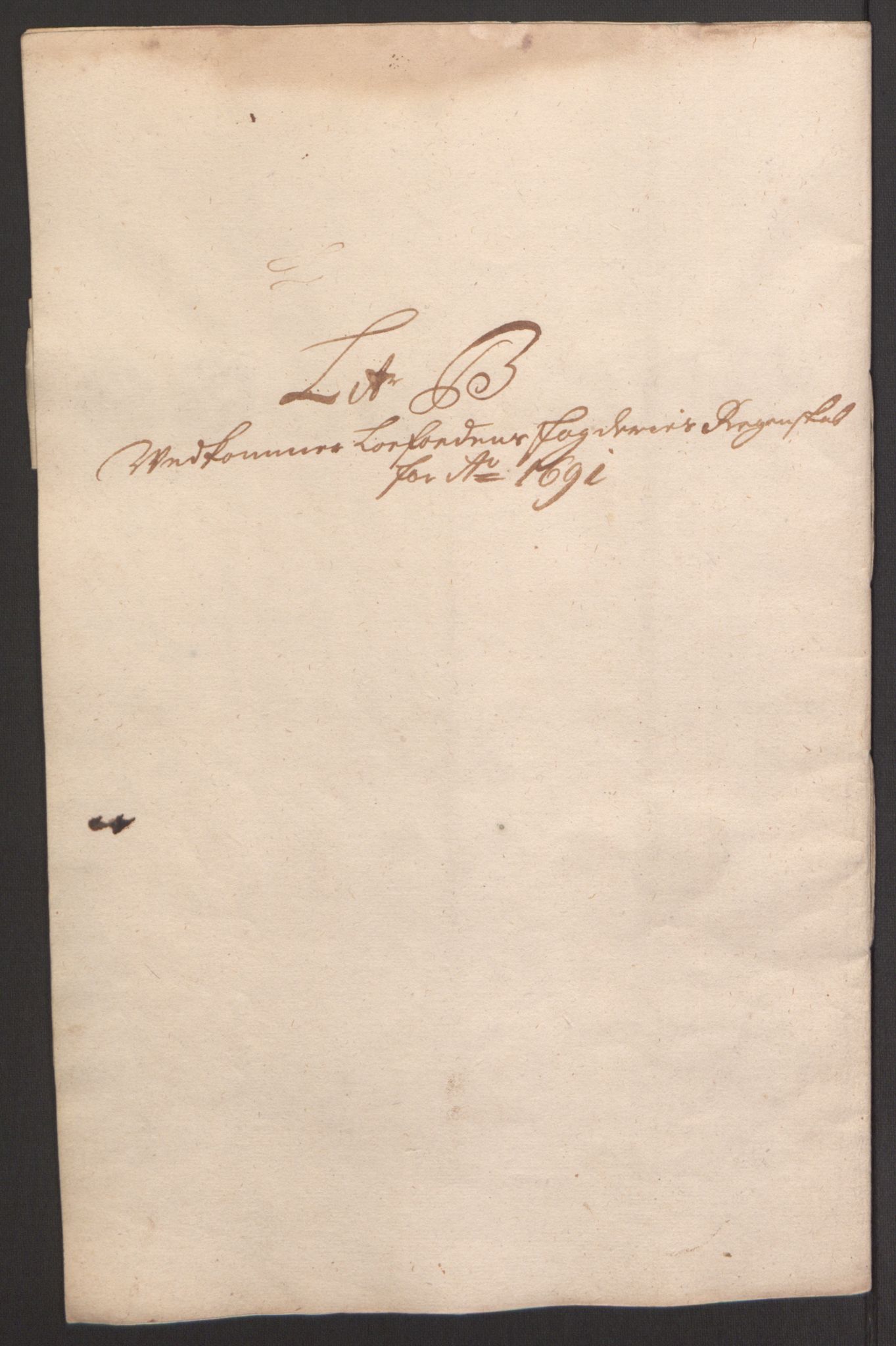 Rentekammeret inntil 1814, Reviderte regnskaper, Fogderegnskap, RA/EA-4092/R67/L4675: Fogderegnskap Vesterålen, Andenes og Lofoten, 1691-1693, p. 31