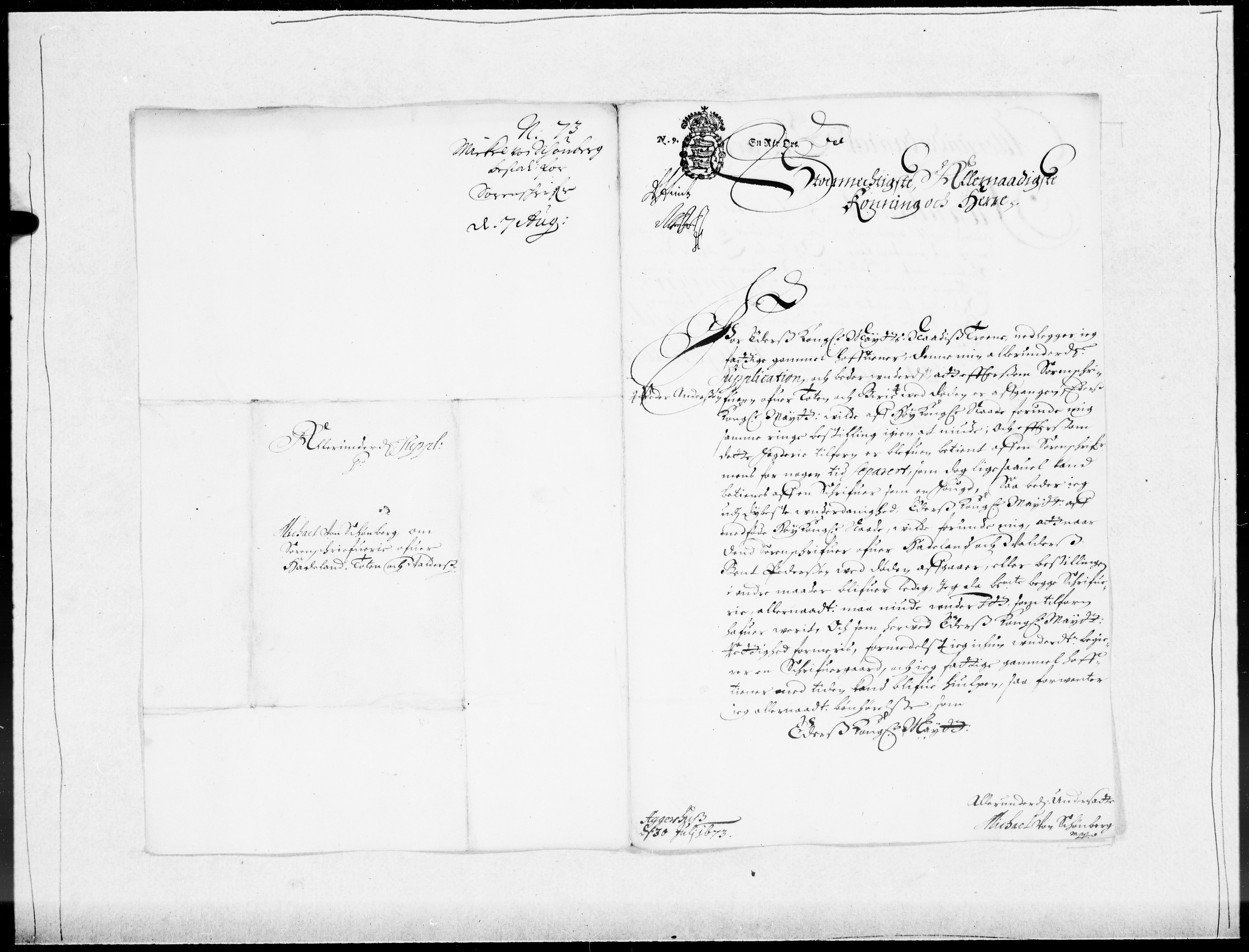 Danske Kanselli 1572-1799, AV/RA-EA-3023/F/Fc/Fcc/Fcca/L0031: Norske innlegg 1572-1799, 1671-1673, p. 400