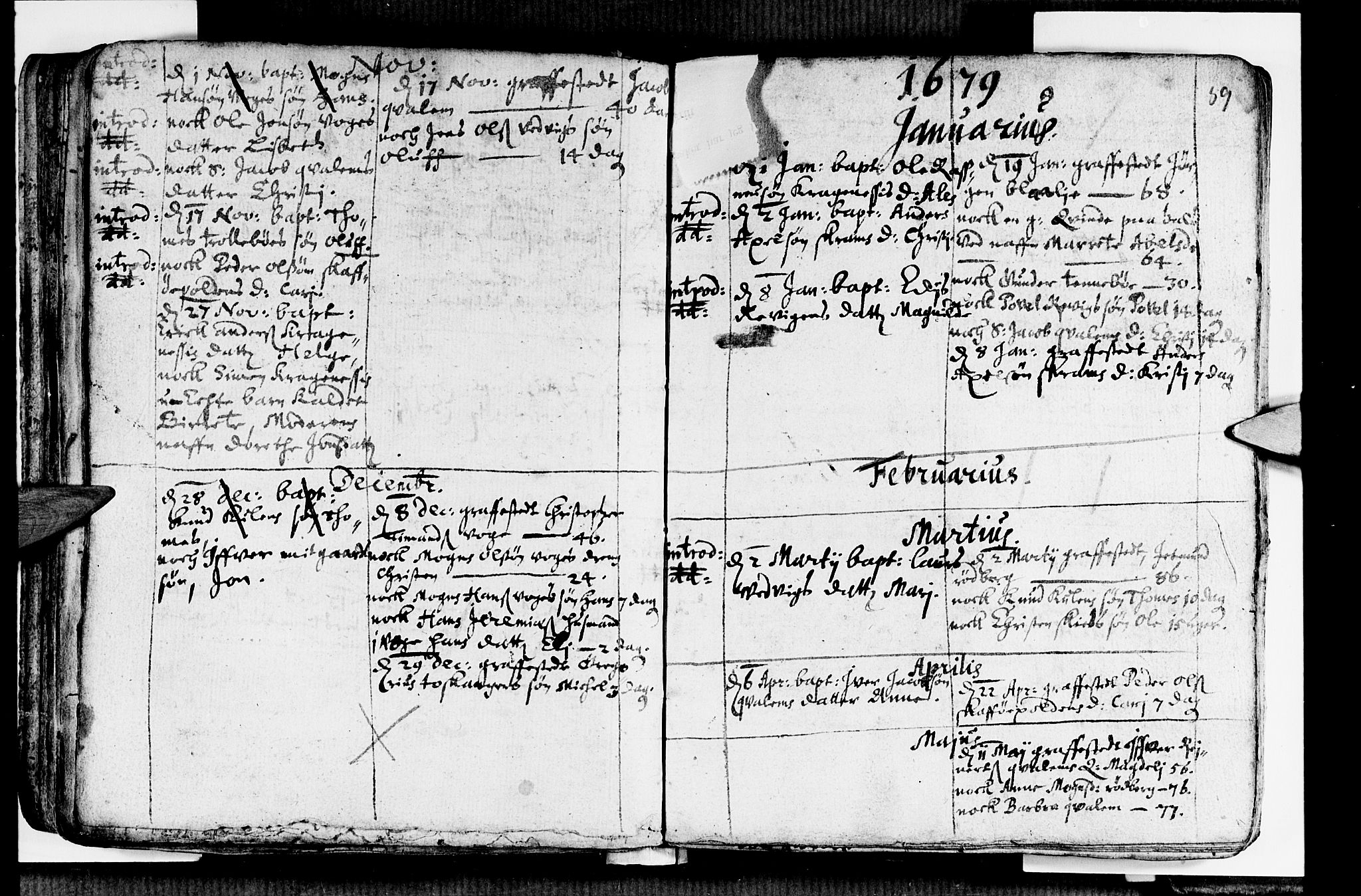 Selje sokneprestembete, SAB/A-99938/H/Ha/Haa/Haaa: Parish register (official) no. A 1, 1668-1696, p. 59