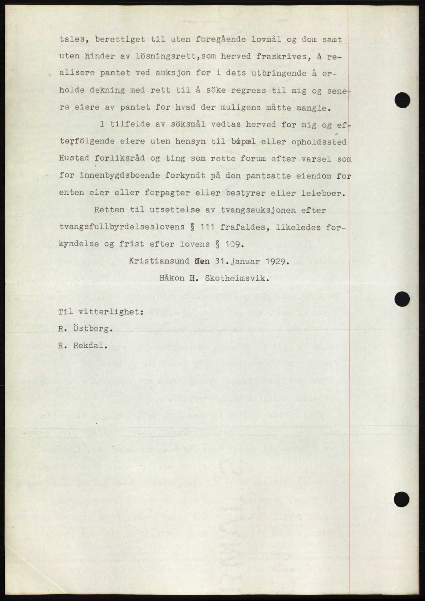 Romsdal sorenskriveri, AV/SAT-A-4149/1/2/2C/L0056: Mortgage book no. 50, 1929-1929, Deed date: 01.03.1929