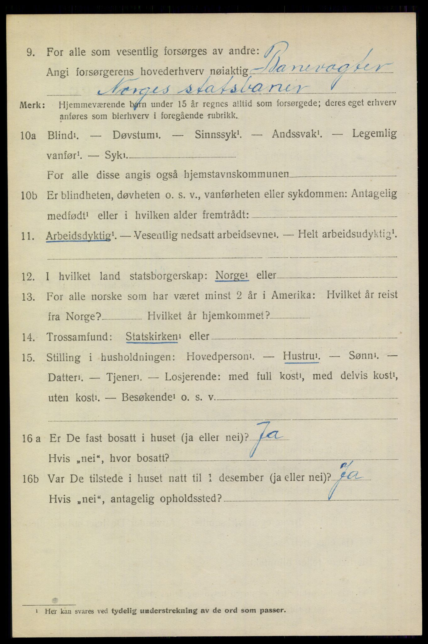 SAO, 1920 census for Blaker, 1920, p. 3066