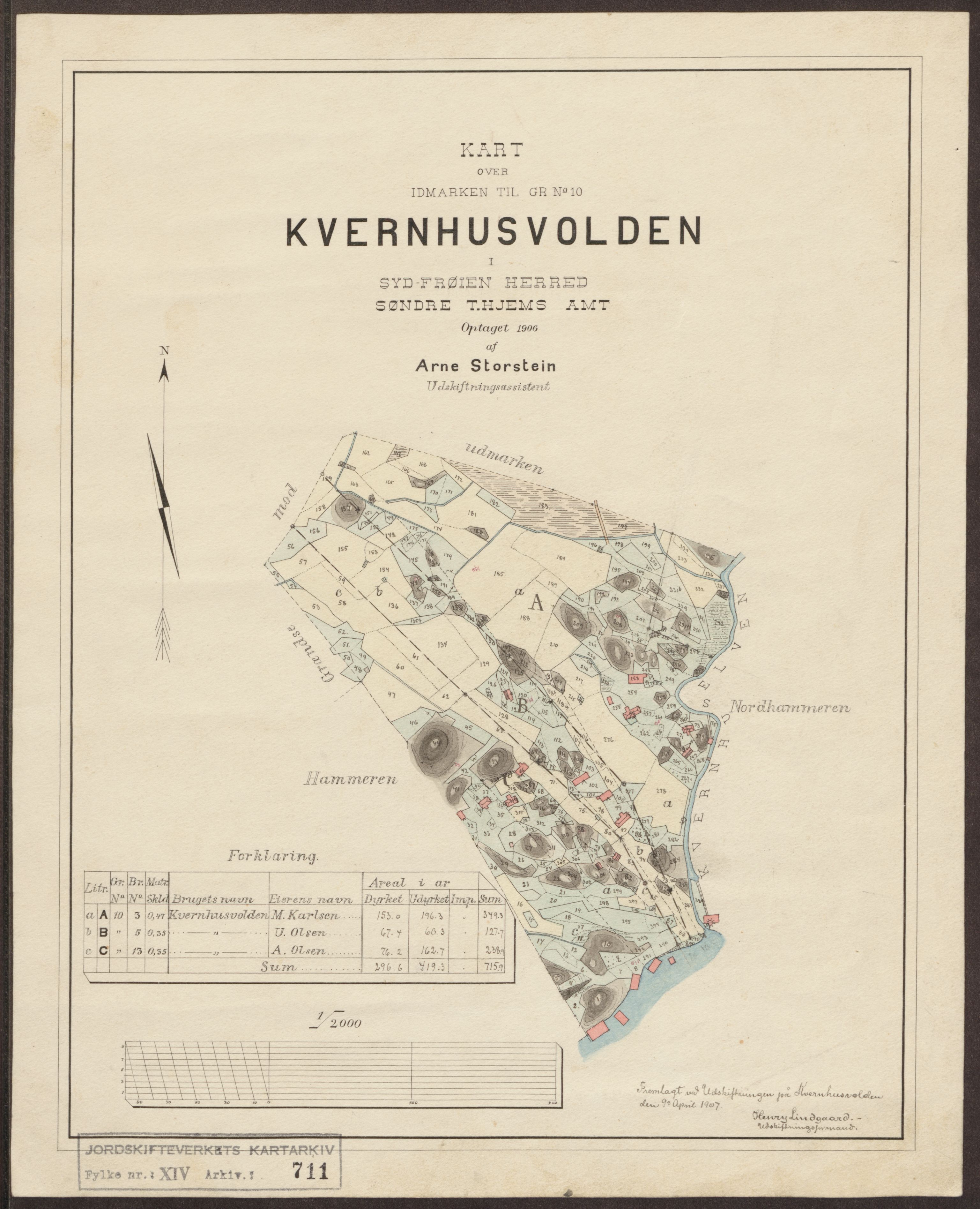 Jordskifteverkets kartarkiv, RA/S-3929/T, 1859-1988, p. 1039