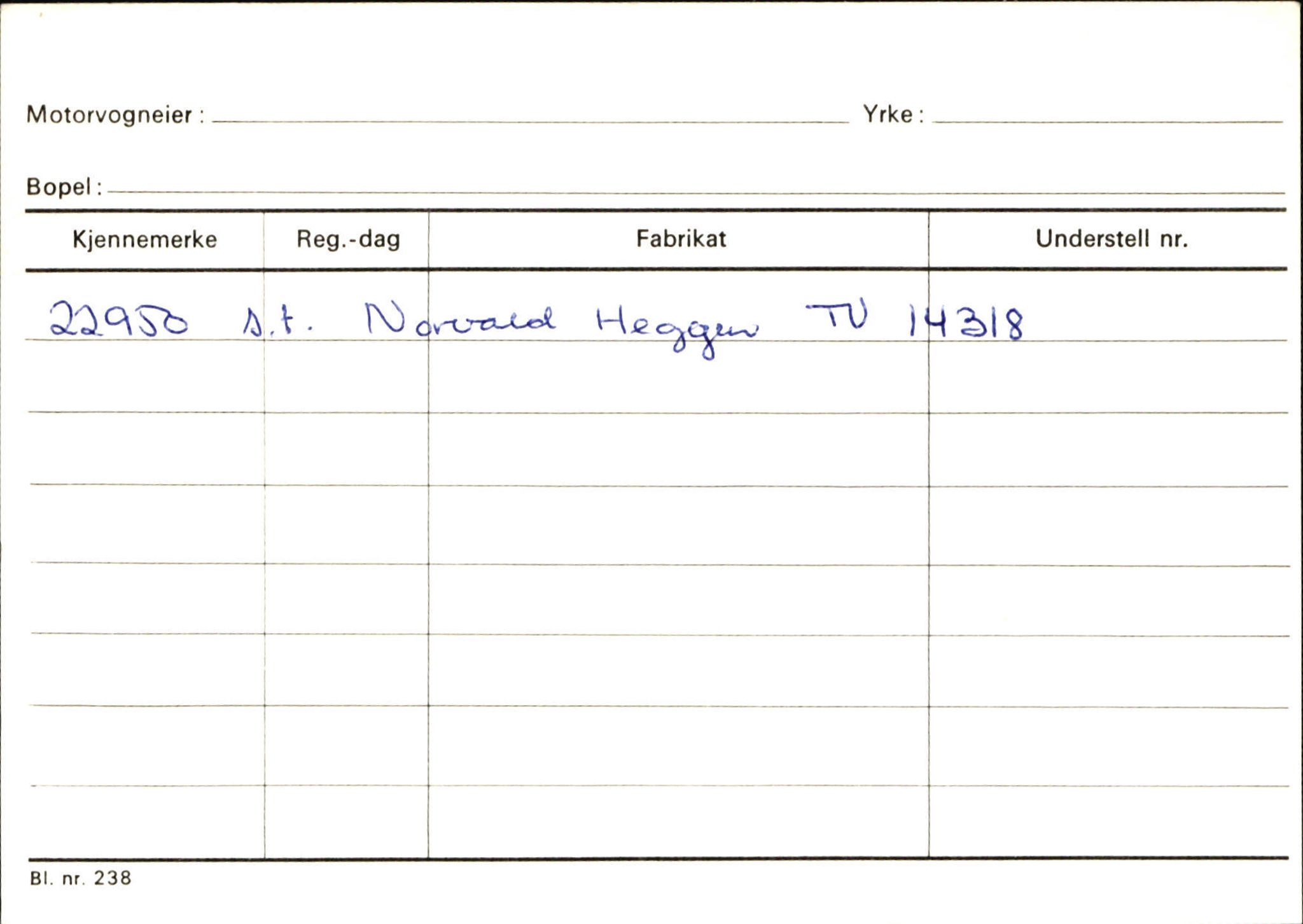 Statens vegvesen, Sogn og Fjordane vegkontor, SAB/A-5301/4/F/L0133: Eigarregister Bremanger A-Å. Gaular A-H, 1945-1975, p. 184