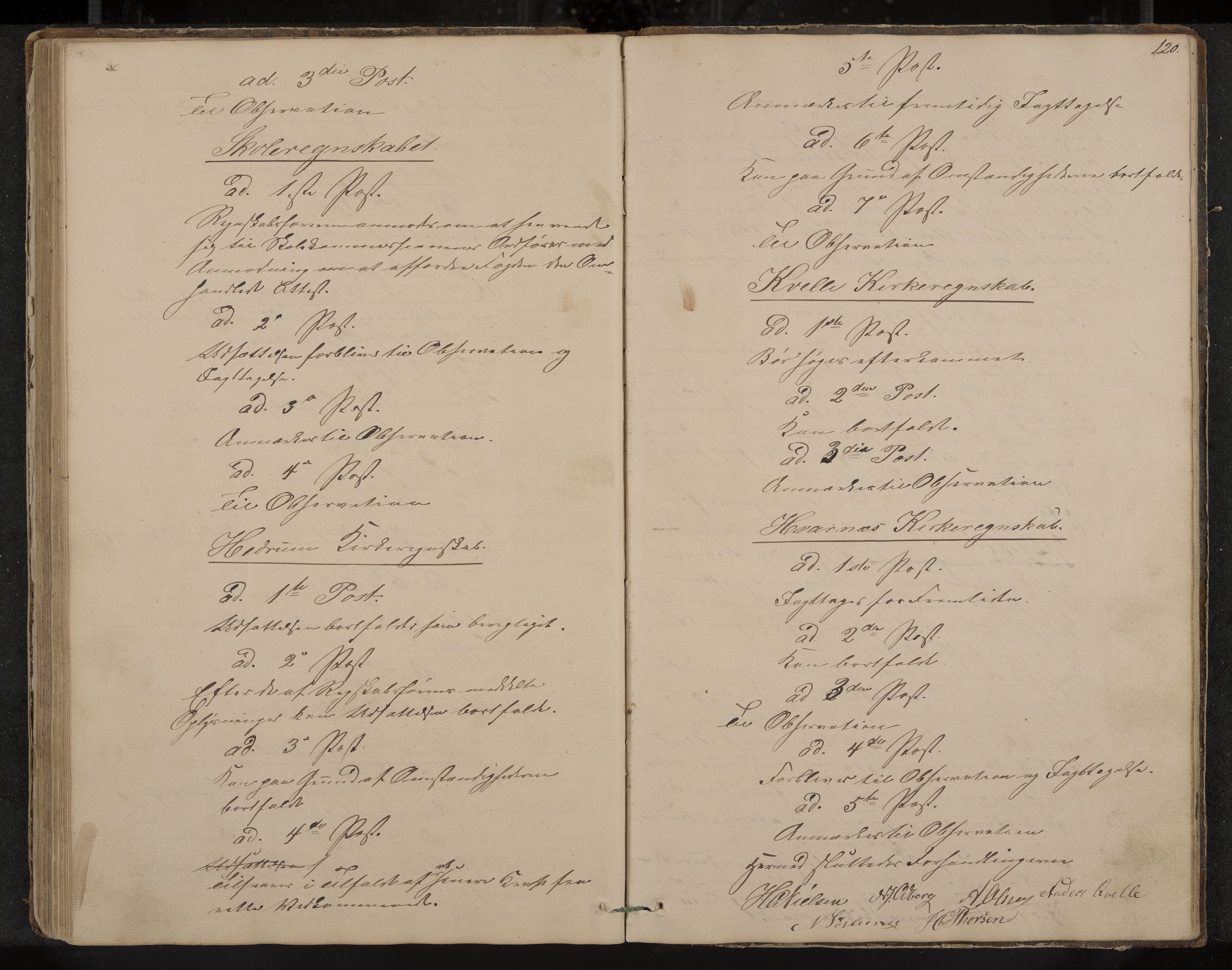 Hedrum formannskap og sentraladministrasjon, IKAK/0727021/A/Aa/L0002: Møtebok, 1853-1867, p. 120