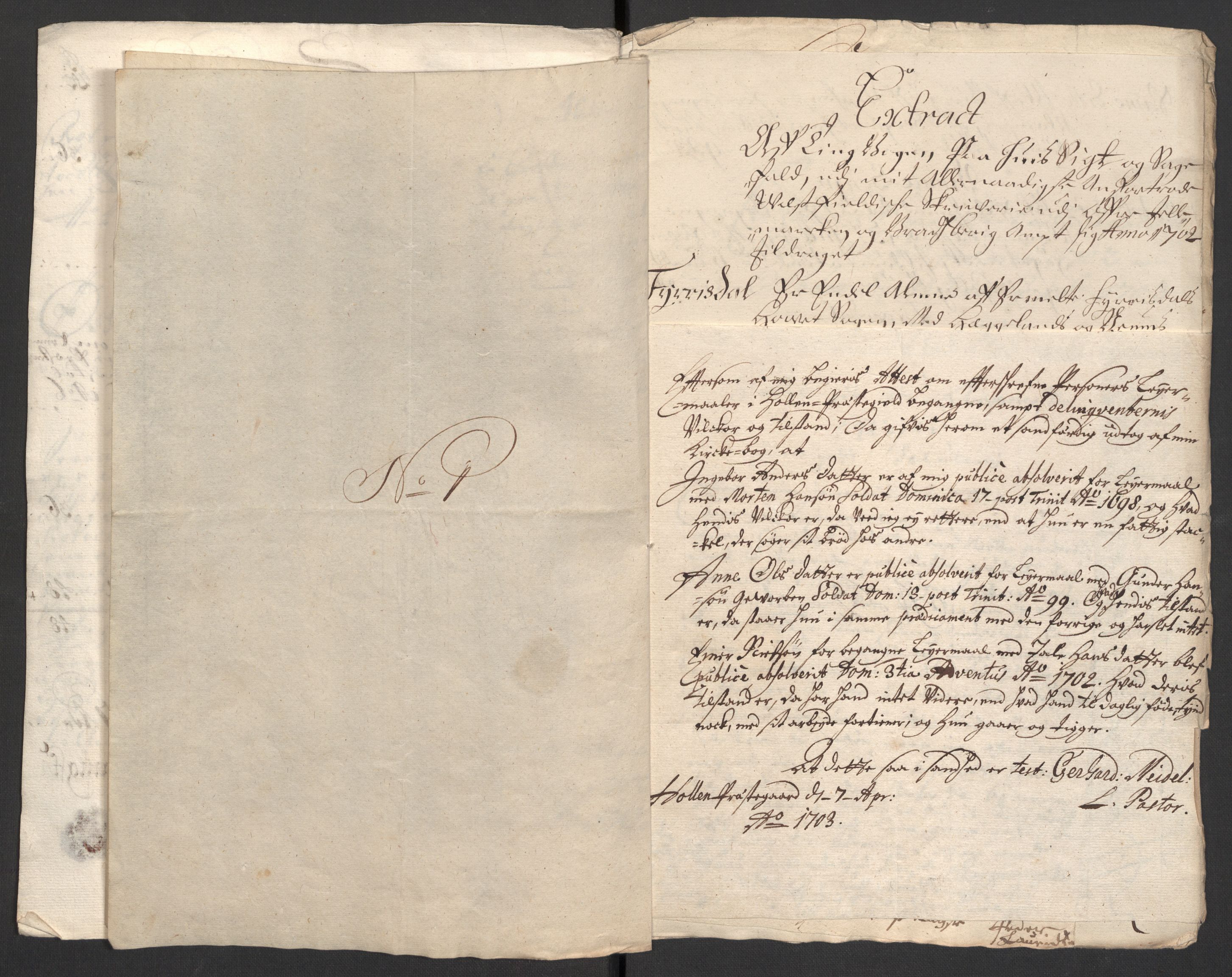 Rentekammeret inntil 1814, Reviderte regnskaper, Fogderegnskap, AV/RA-EA-4092/R36/L2106: Fogderegnskap Øvre og Nedre Telemark og Bamble, 1702, p. 47