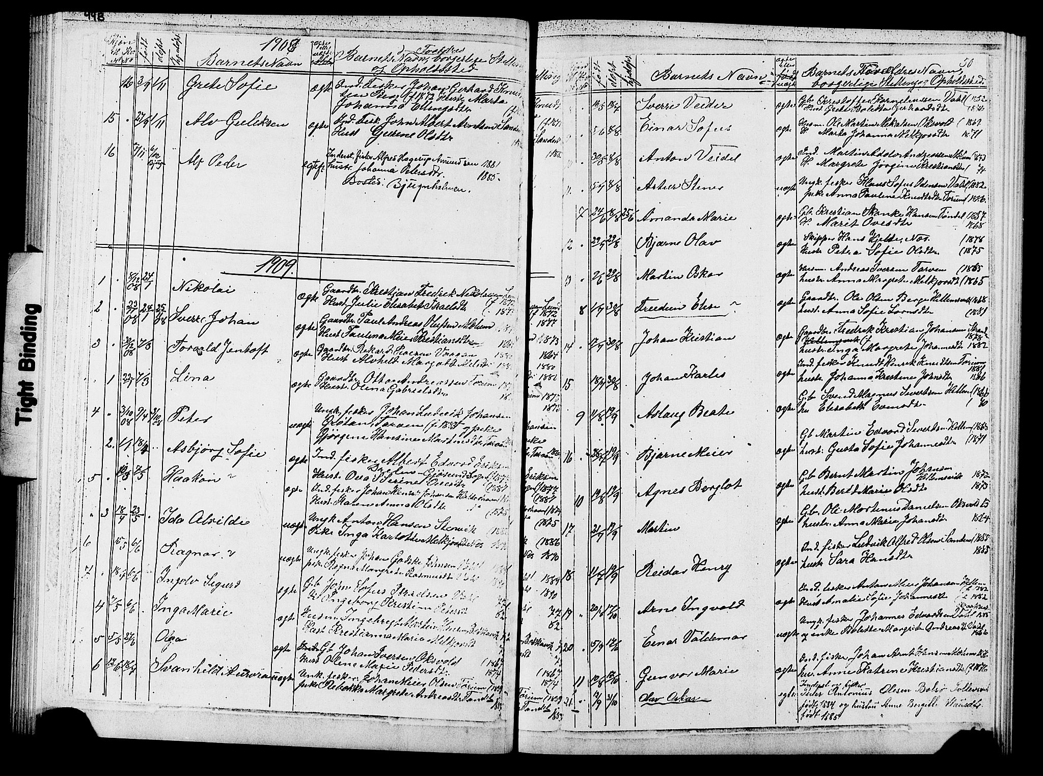 Ministerialprotokoller, klokkerbøker og fødselsregistre - Sør-Trøndelag, SAT/A-1456/652/L0653: Parish register (copy) no. 652C01, 1866-1910, p. 50