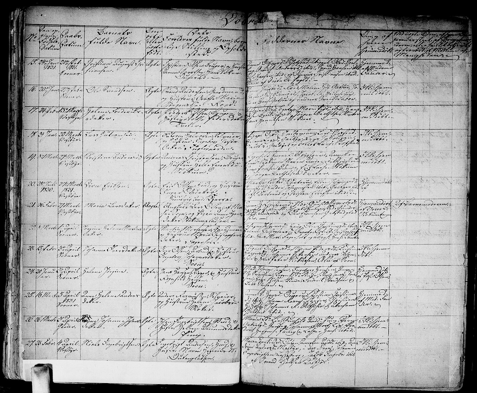 Vestby prestekontor Kirkebøker, AV/SAO-A-10893/F/Fa/L0006: Parish register (official) no. I 6, 1827-1849, p. 32