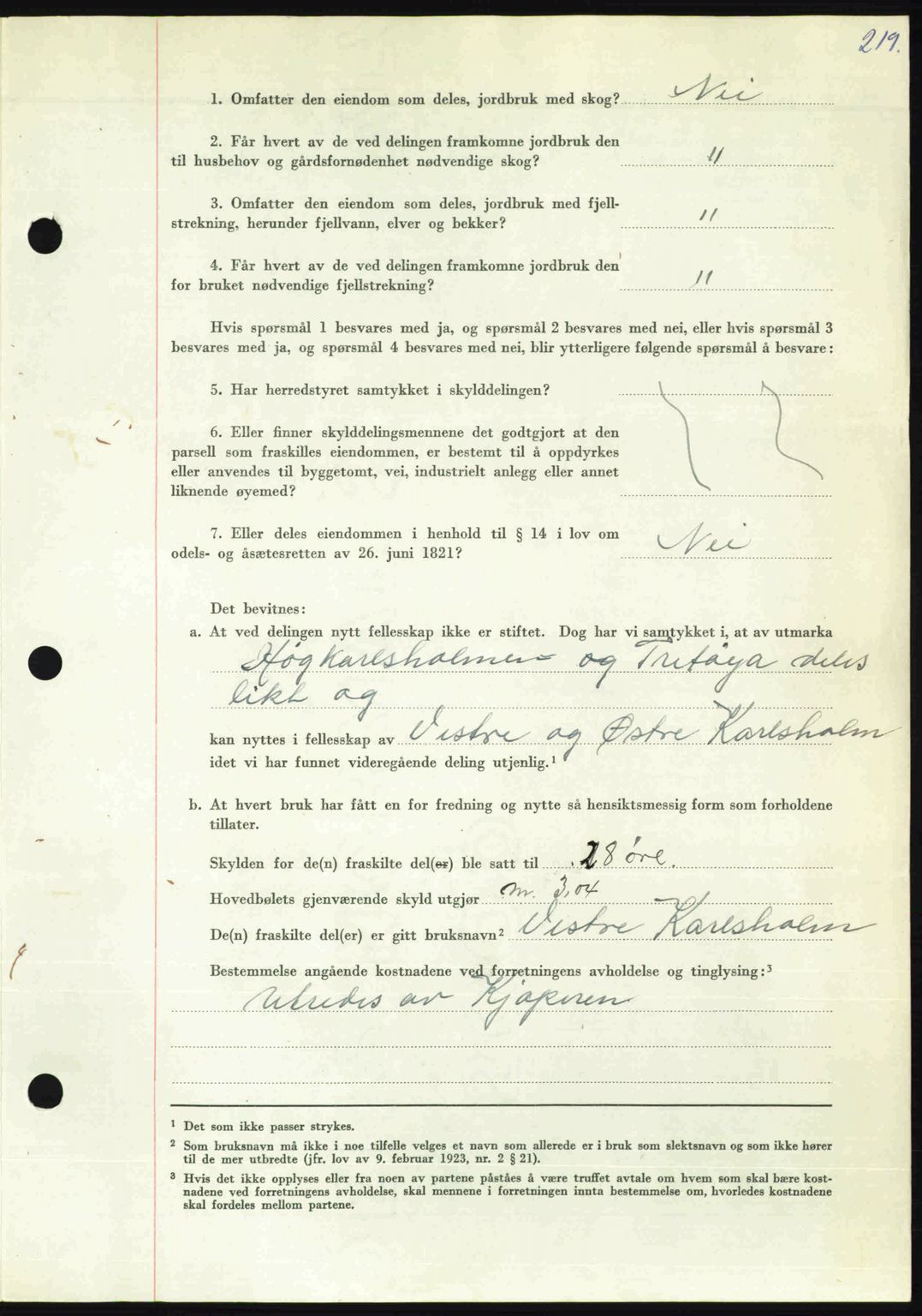 Nordmøre sorenskriveri, AV/SAT-A-4132/1/2/2Ca: Mortgage book no. A105, 1947-1947, Diary no: : 1446/1947