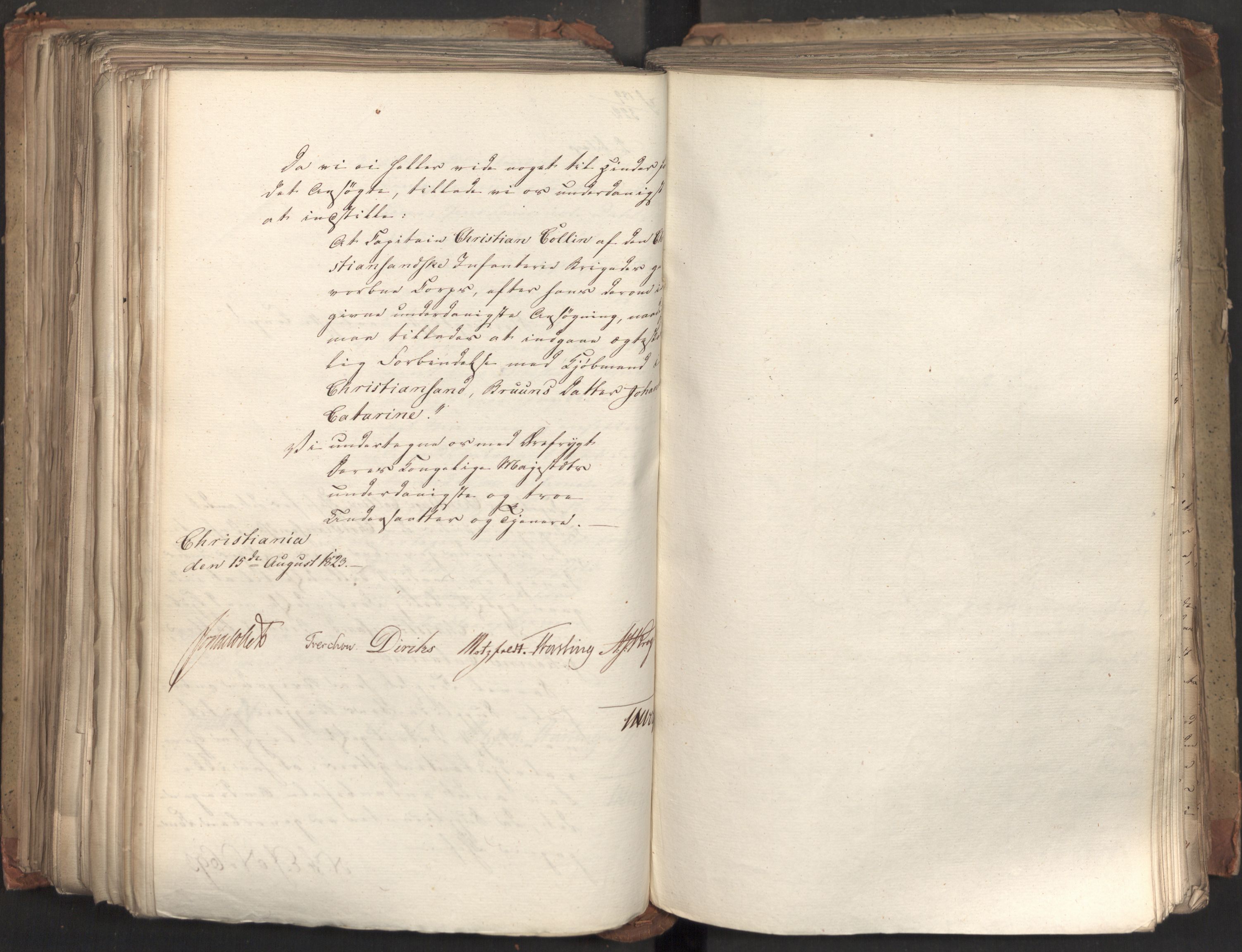 Statsrådsavdelingen i Stockholm, AV/RA-S-1003/D/Da/L0035: Regjeringsinnstillinger nr. 541-840, 1823, p. 406