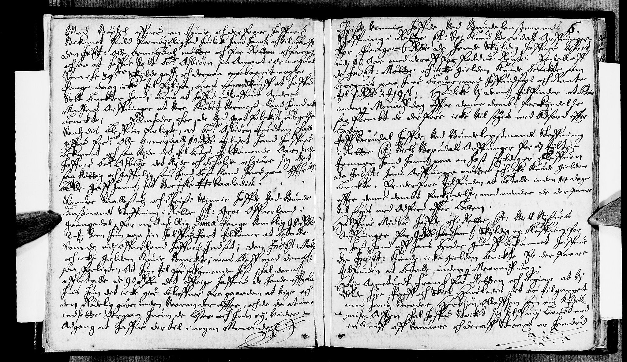 Vest-Telemark sorenskriveri, AV/SAKO-A-134/F/Fa/L0006: Tingbok, 1672, p. 6