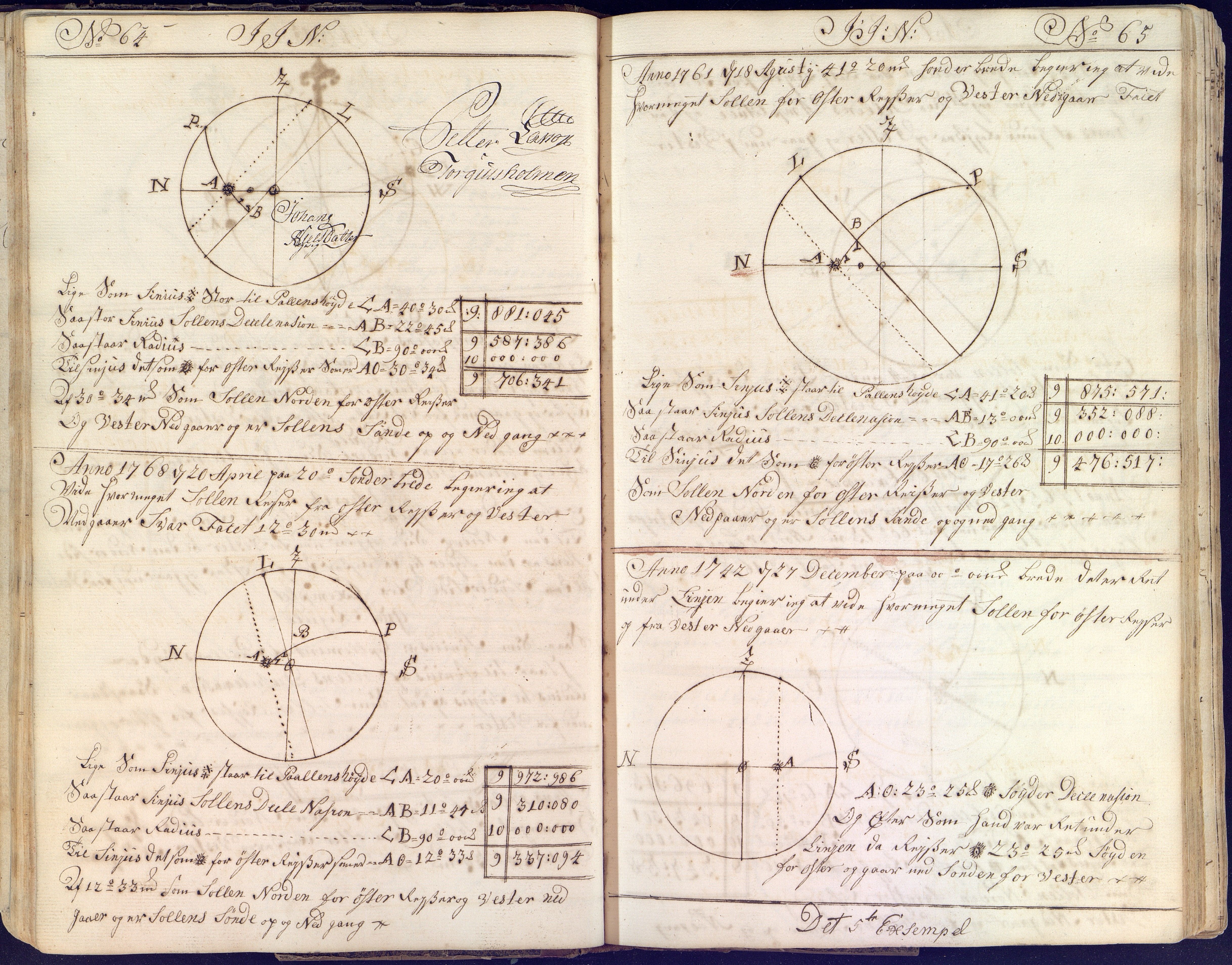 Fartøysarkivet, AAKS/PA-1934/F/L0176/0005: Flere fartøy (se mappenivå) / Ingeborg Maria (snov), 1766-1768, p. 64-65