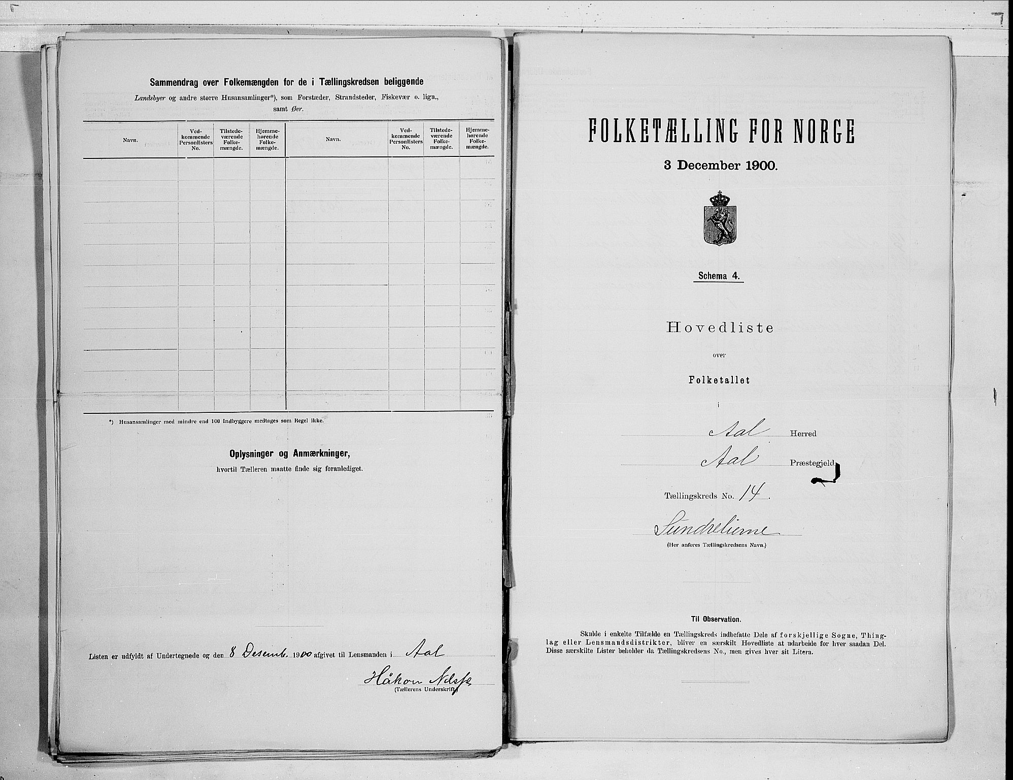 RA, 1900 census for Ål, 1900, p. 31